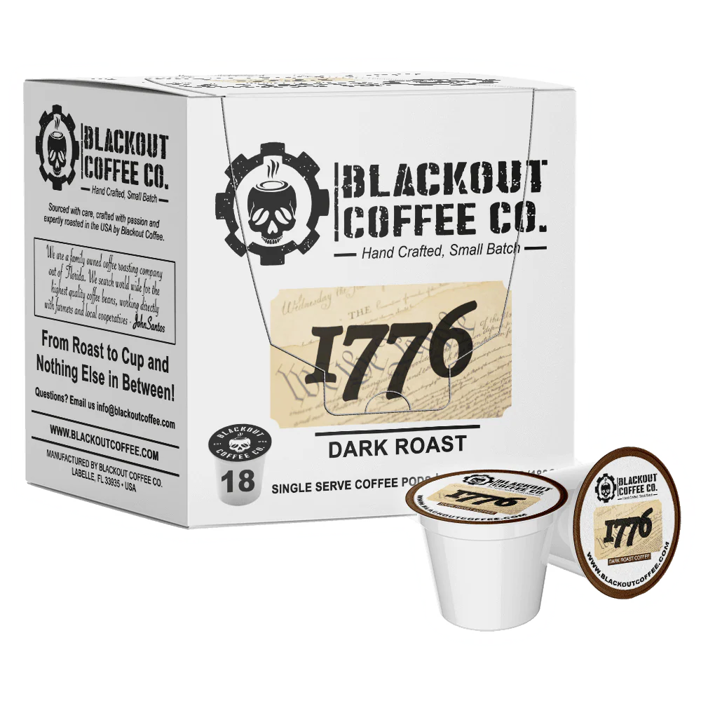 1776 DARK ROAST COFFEE PODS 18CT - Image 2