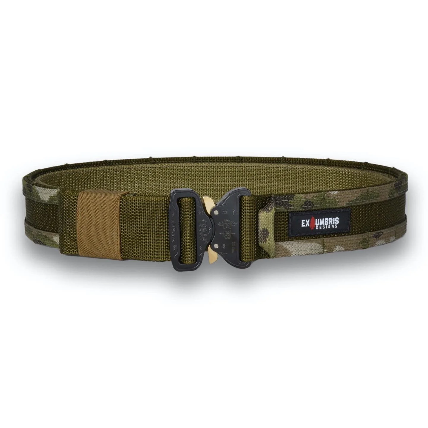 2ā Assault Belt - MultiCam/Military Green w/Black Buckle