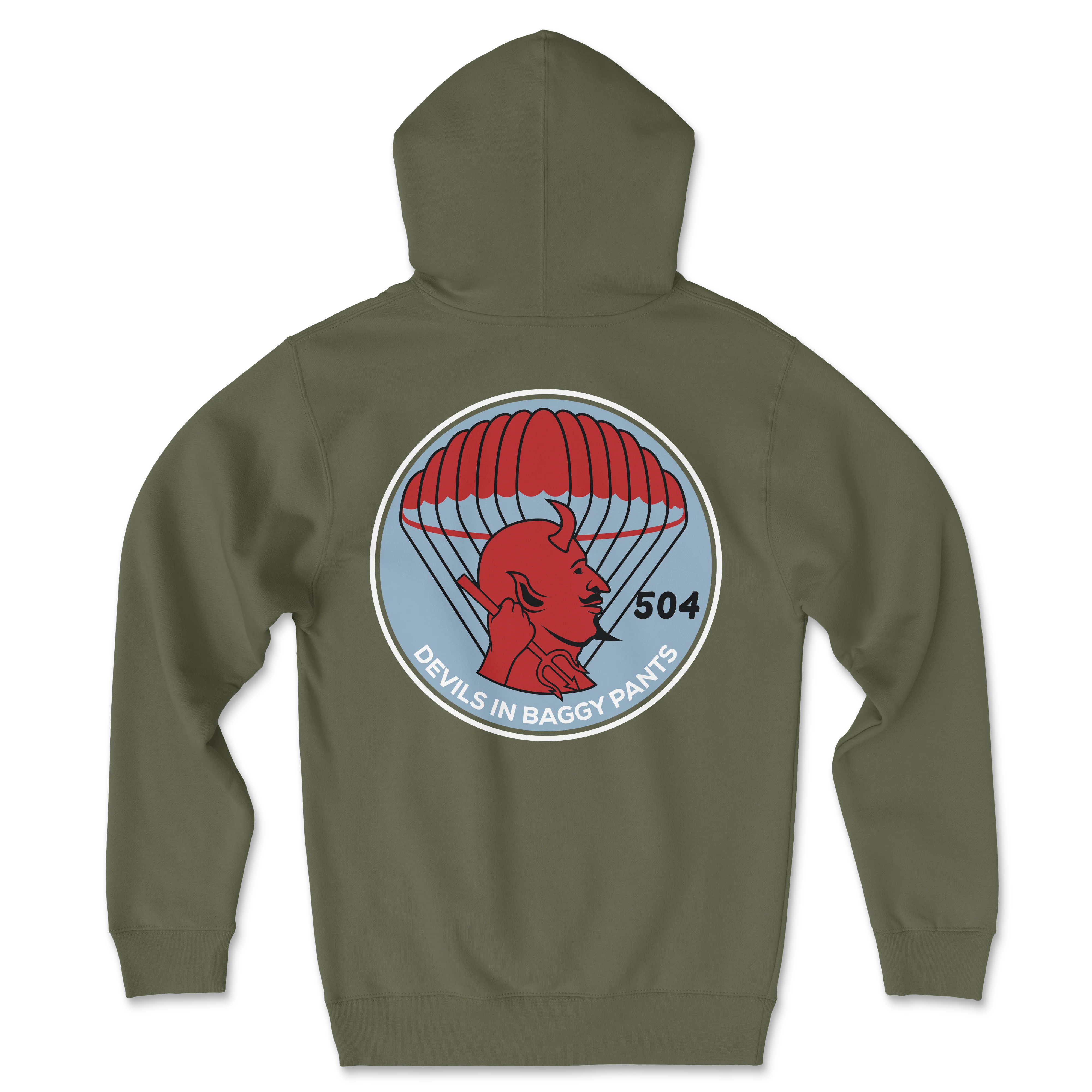 504 Devils Airborne Classic Hoodie - Image 6