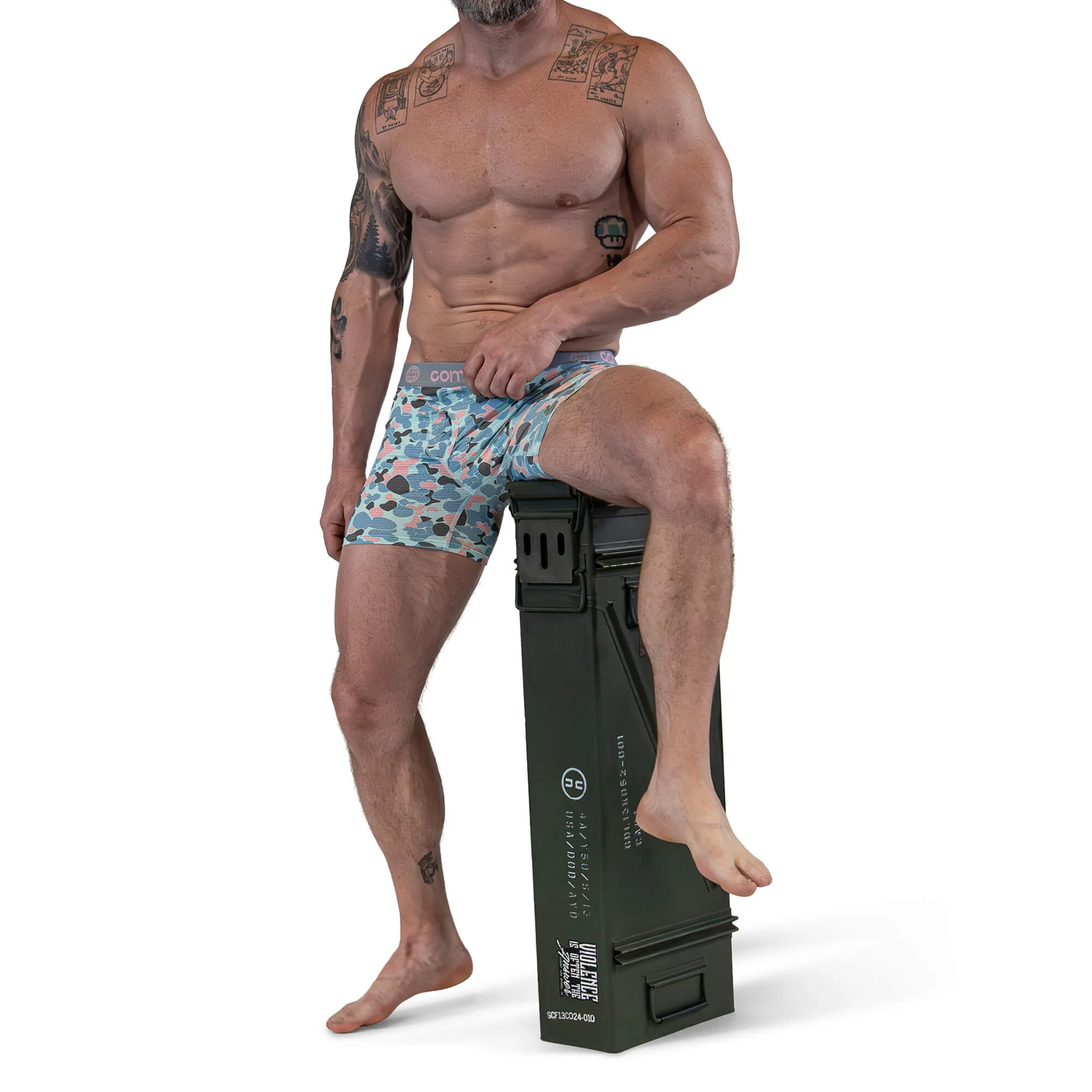 Adventure Collection Men's Boxer Briefs | 3" - Image 14