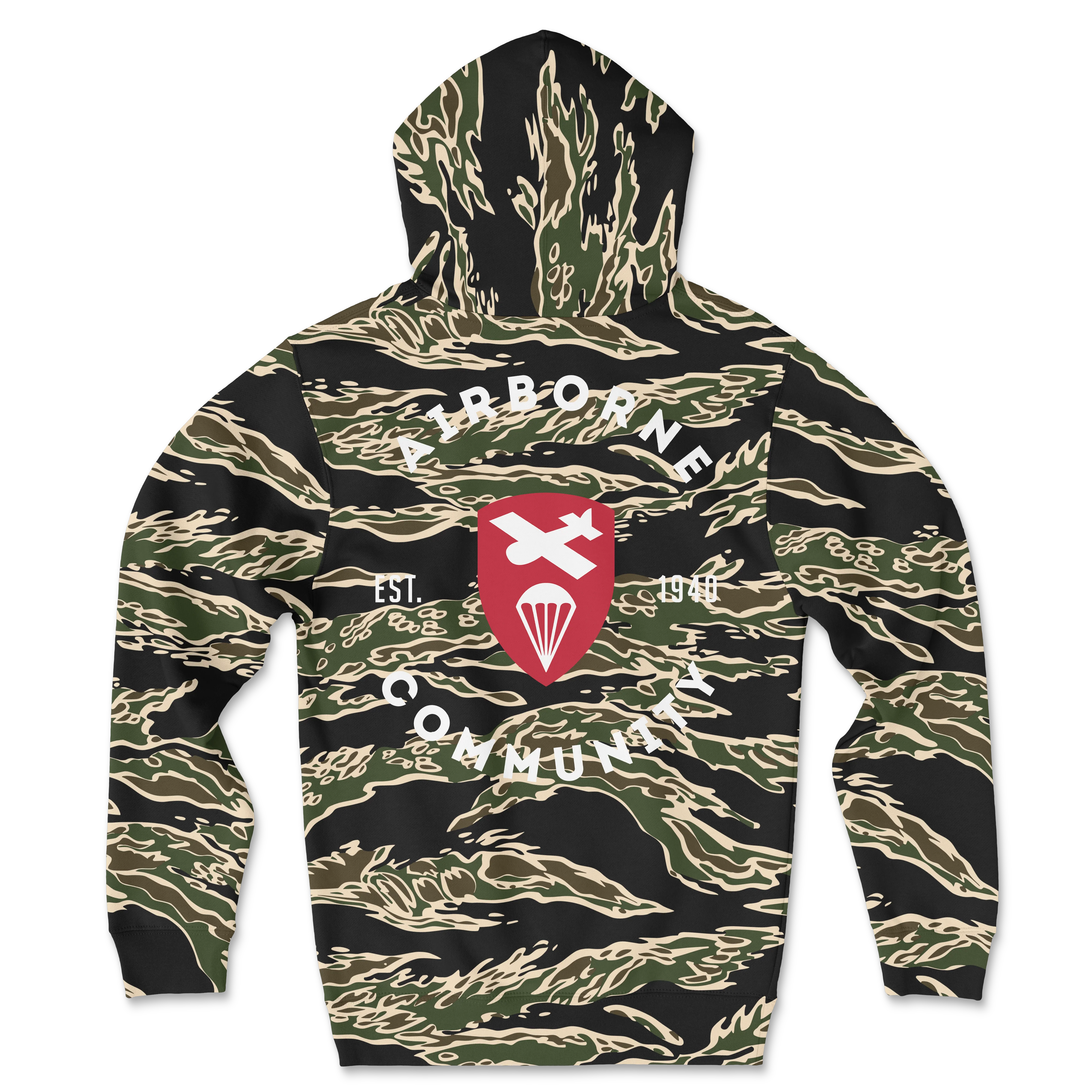 Airborne Community Camo Hoodie - Image 5