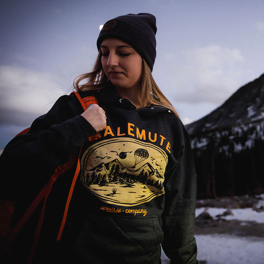 Airborne Kings and Queens Leather Patch Beanie - Image 3