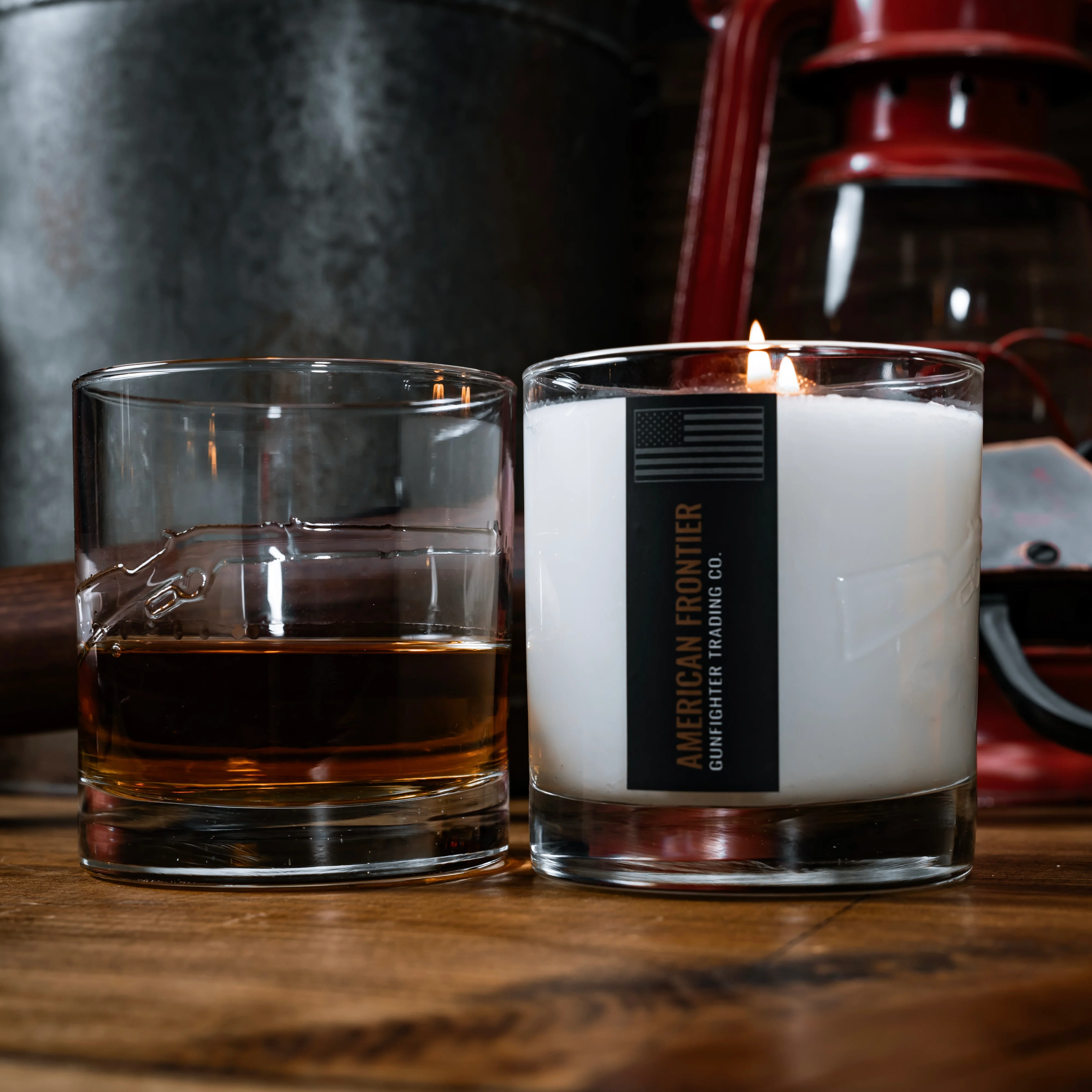 AMERICAN FRONTIER CANDLE (EMBOSSED LEVER ACTION) - Image 3