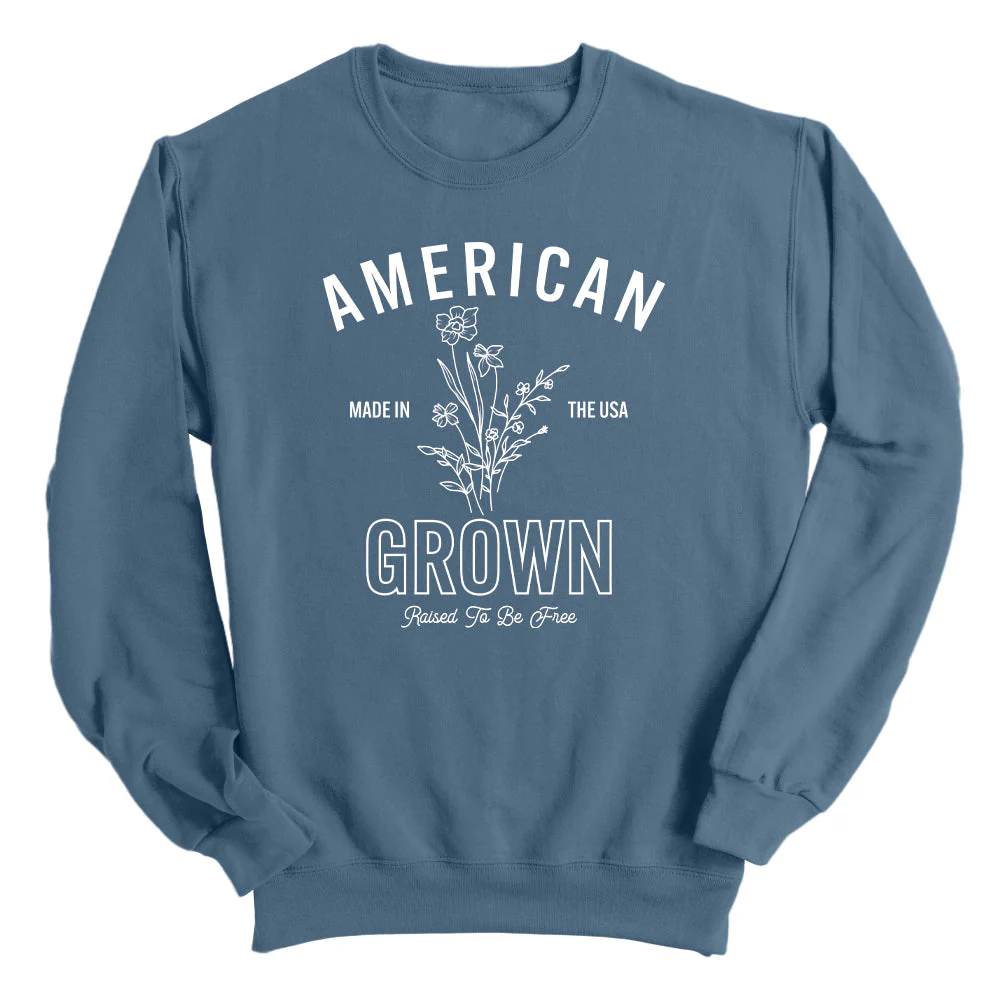 American Grown Raised To Be Free (Front) - Image 13