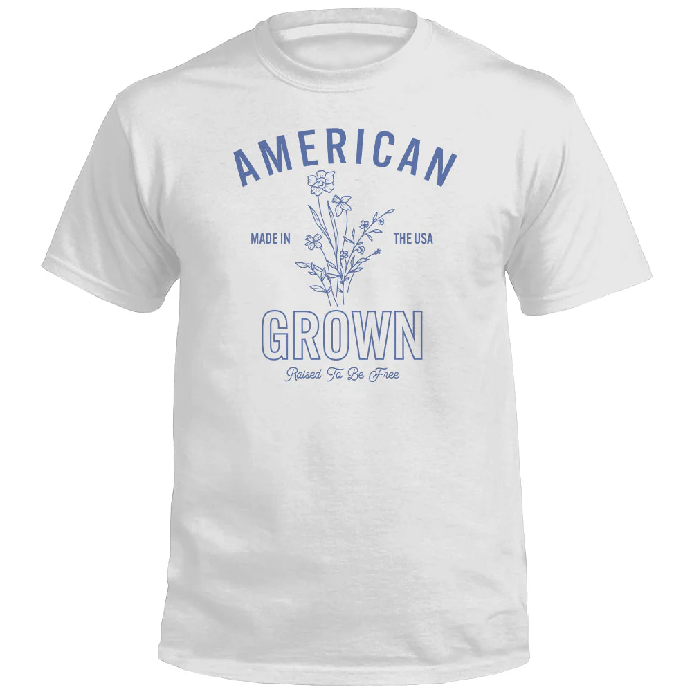 American Grown Raised To Be Free (Front) - Image 2