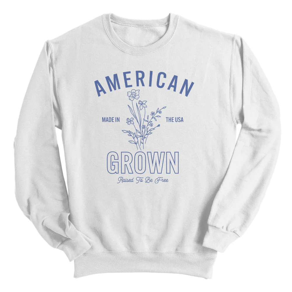 American Grown Raised To Be Free (Front) - Image 8