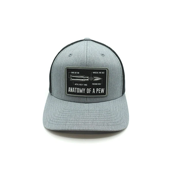 Anatomy Of A Pew Woven Patch Hat - Image 2