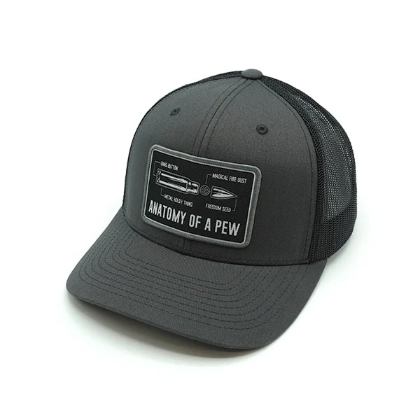 Anatomy Of A Pew Woven Patch Hat - Image 3