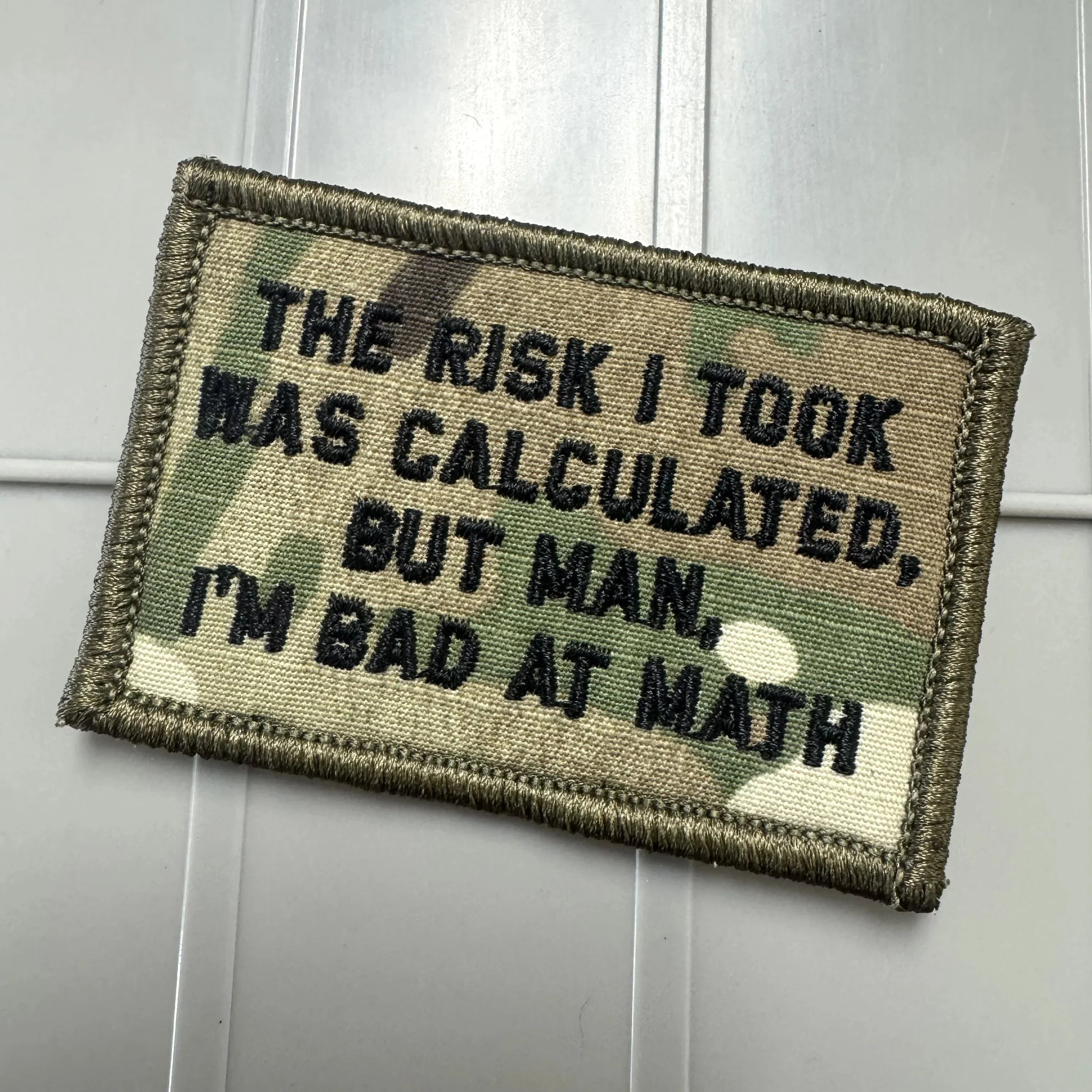 As Seen on Socials - The Risk I Took Was Calculated, But Man, I'm Bad At Math - 2x3 - Multiple Variants - Image 5
