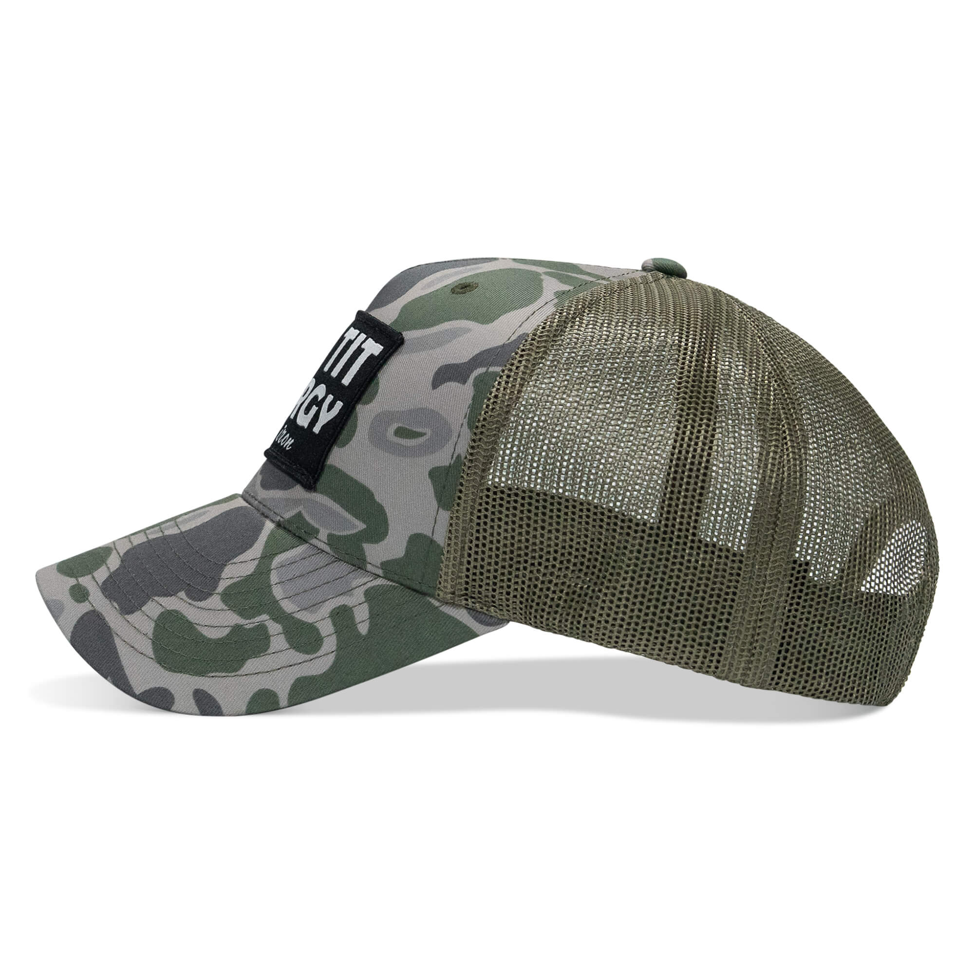 Big Tit Energy Patch Mesh Snapback Hat - Image 23
