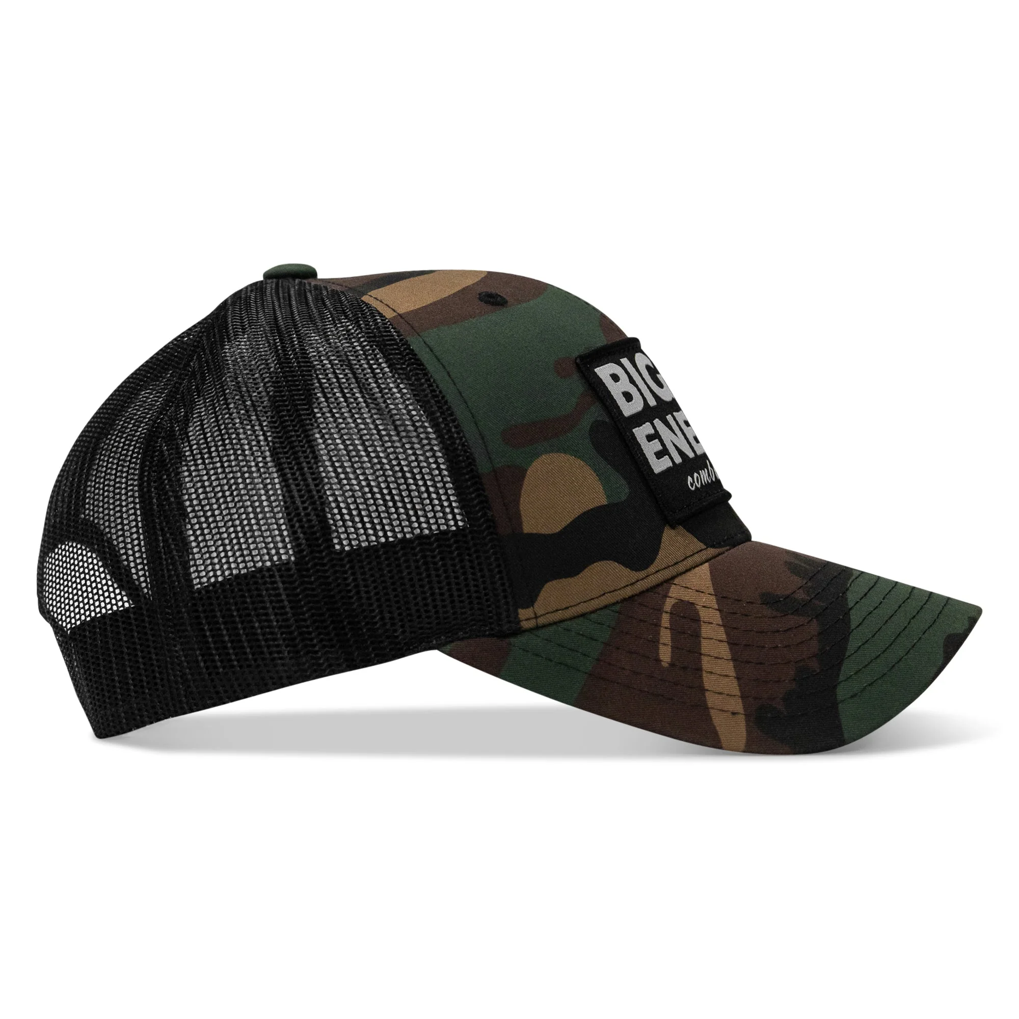Big Tit Energy Patch Mesh Snapback Hat - Image 37