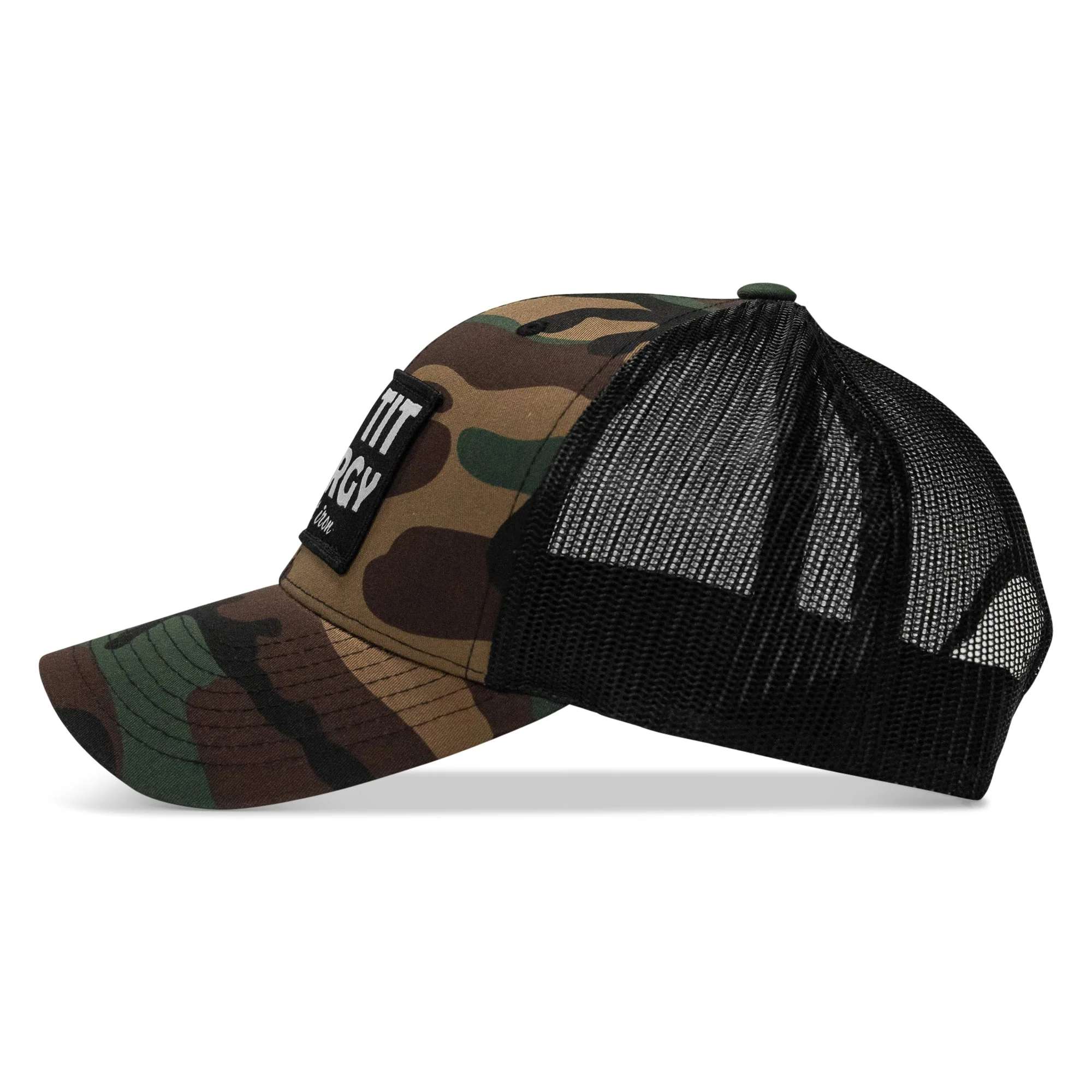 Big Tit Energy Patch Mesh Snapback Hat - Image 38