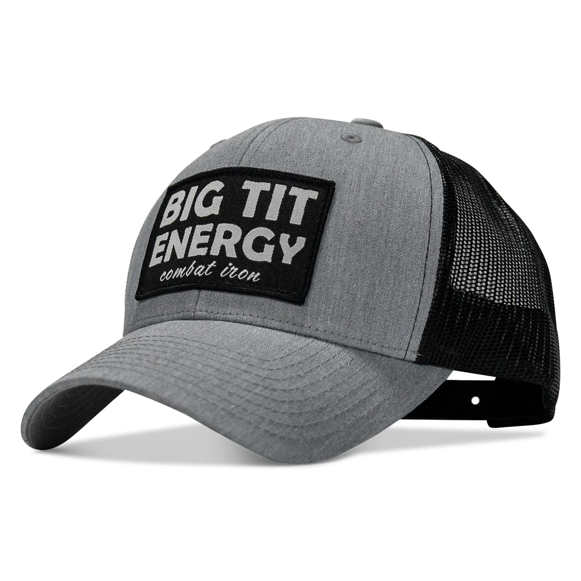 Big Tit Energy Patch Mesh Snapback Hat - Image 40