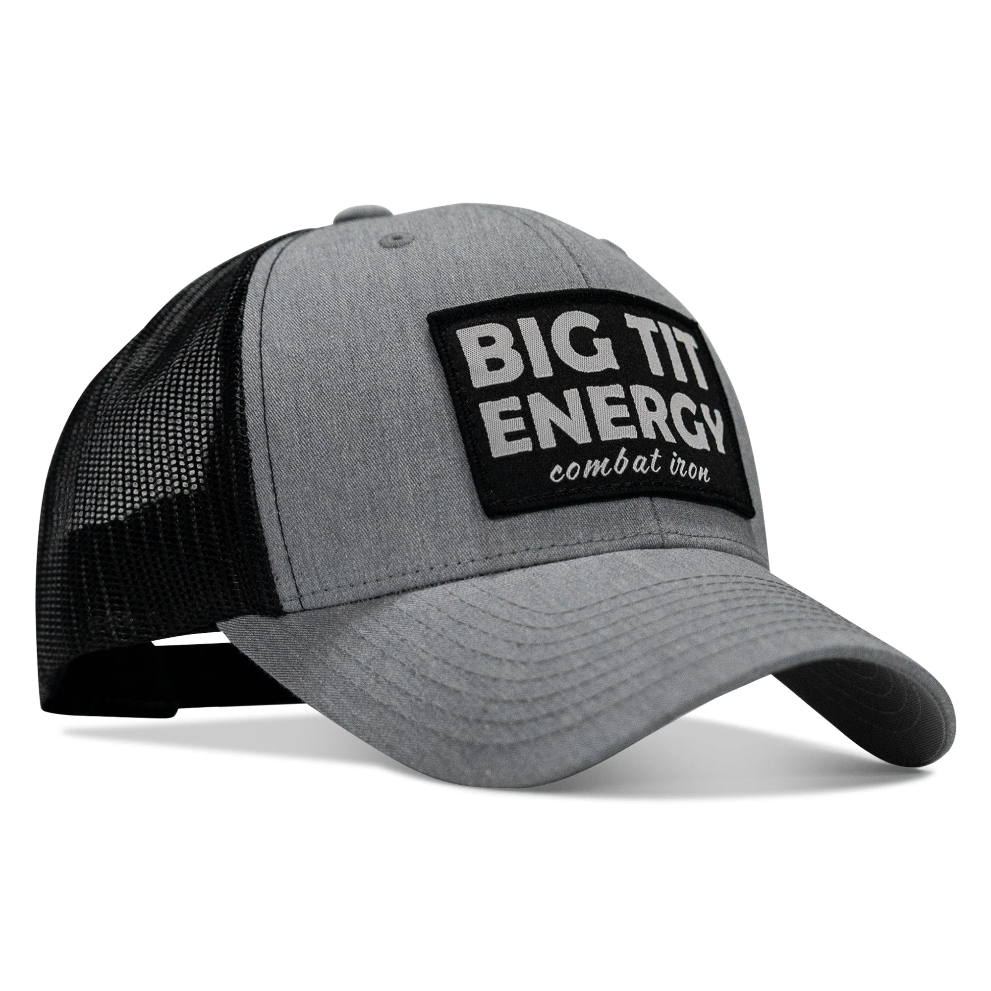 Big Tit Energy Patch Mesh Snapback Hat - Image 41
