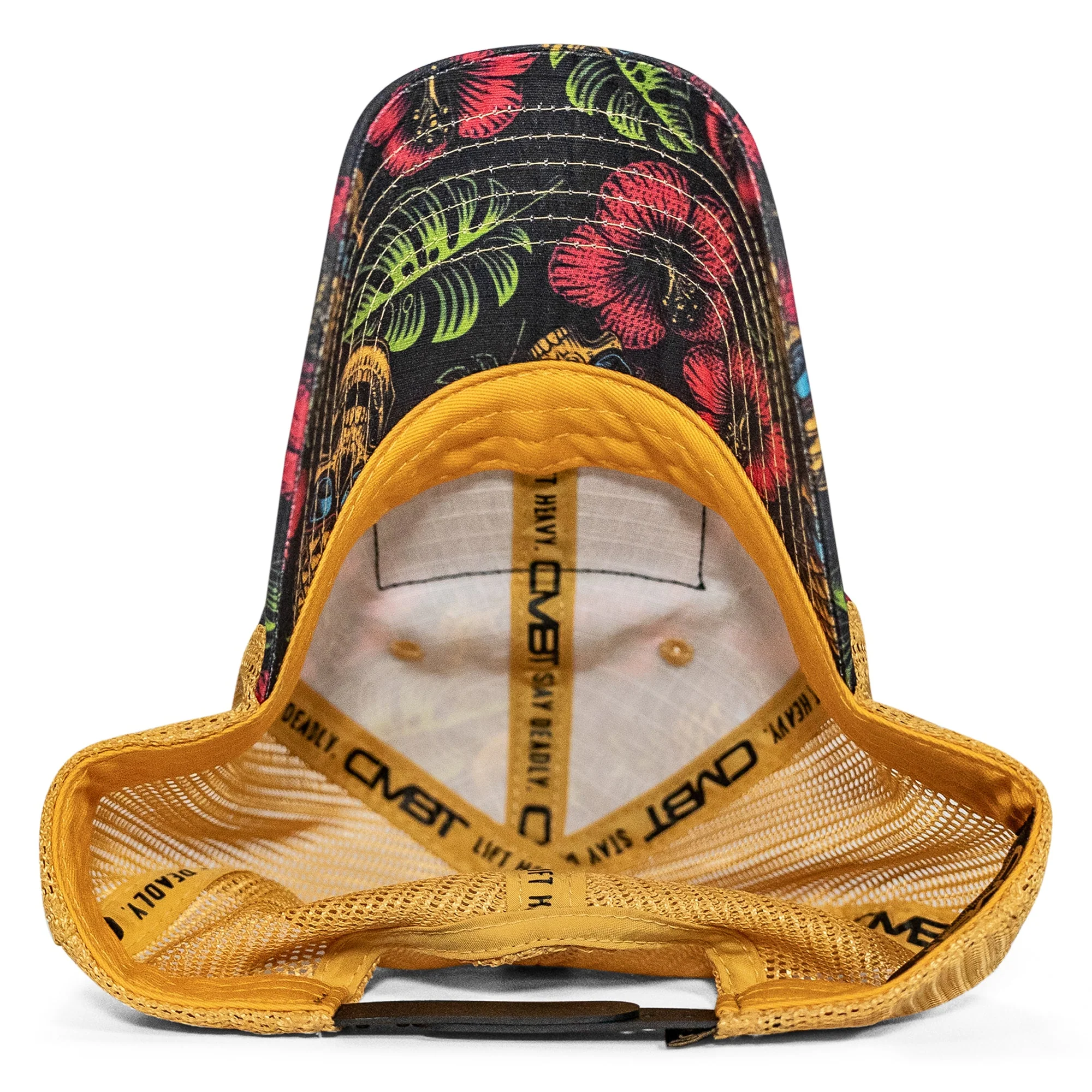 Big Tit Energy Patch Ripstop Mesh Snapback Hat - Image 12