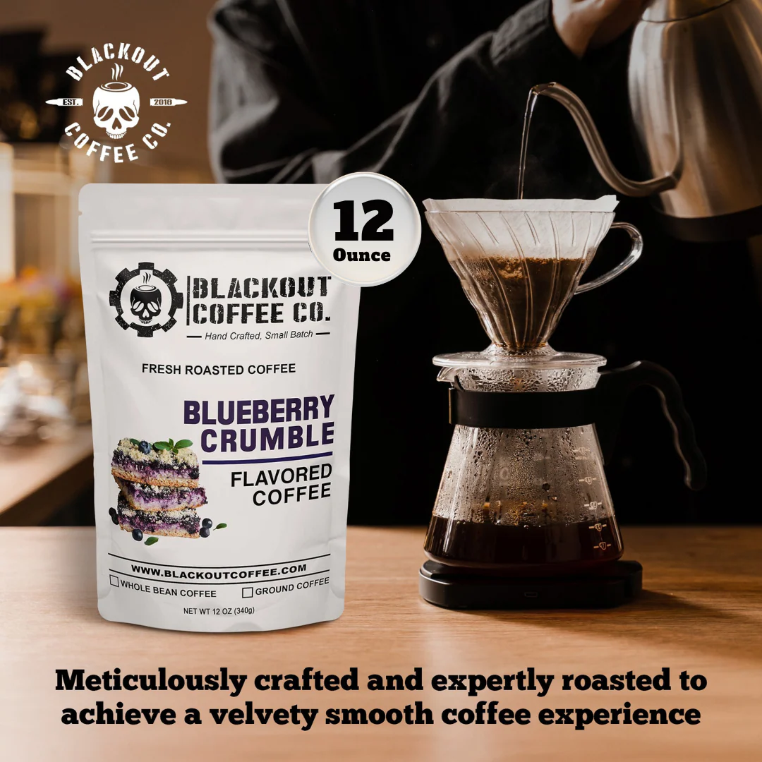 Blueberry Crumble Flavored Coffee - Image 6