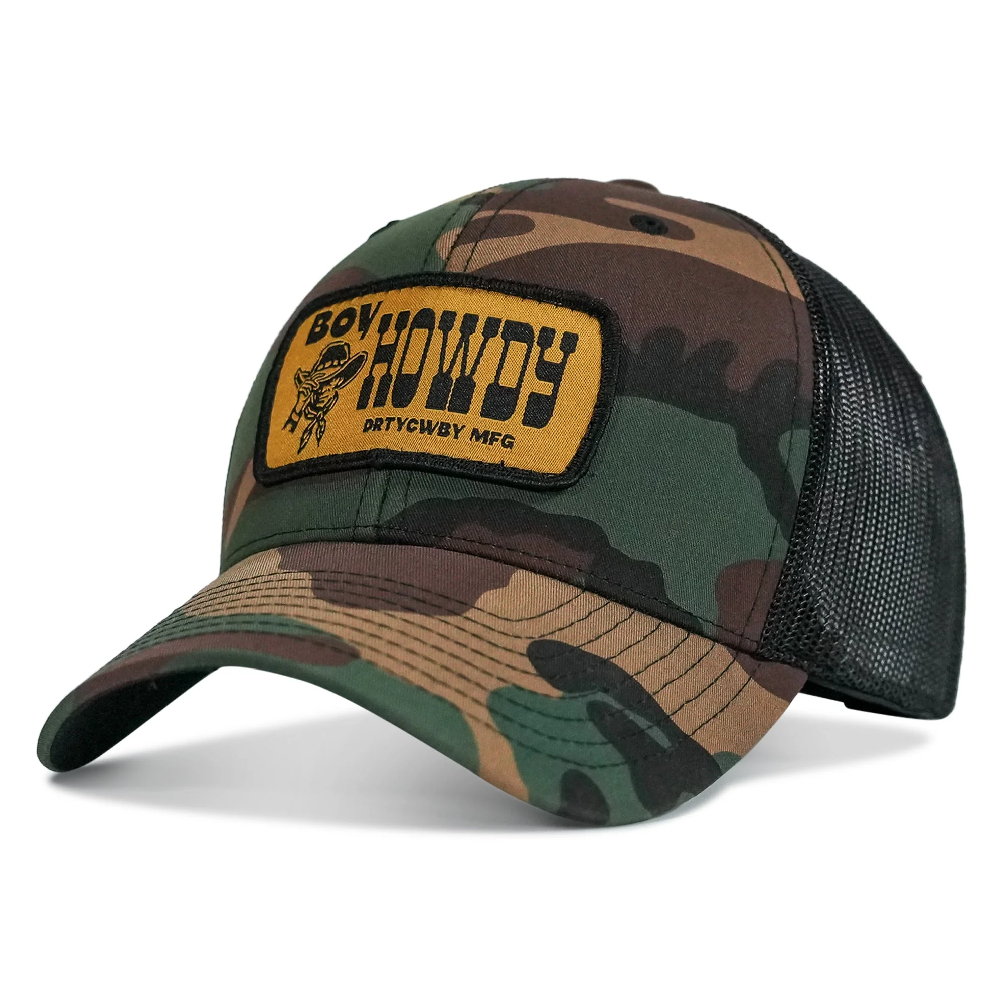 Boy Howdy Western Patch Snapback Hat - Image 5