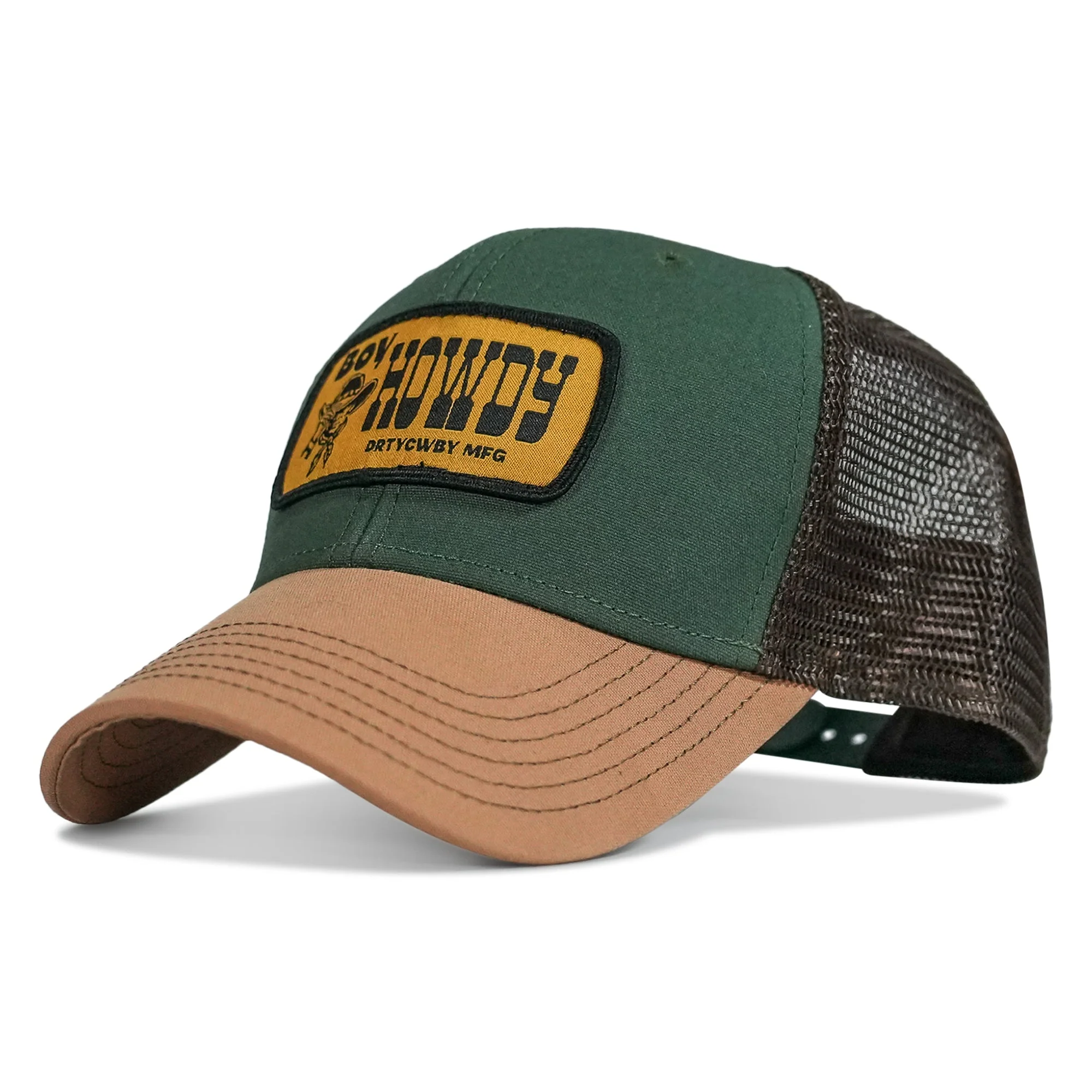 Boy Howdy Western Patch Snapback Hat - Image 7