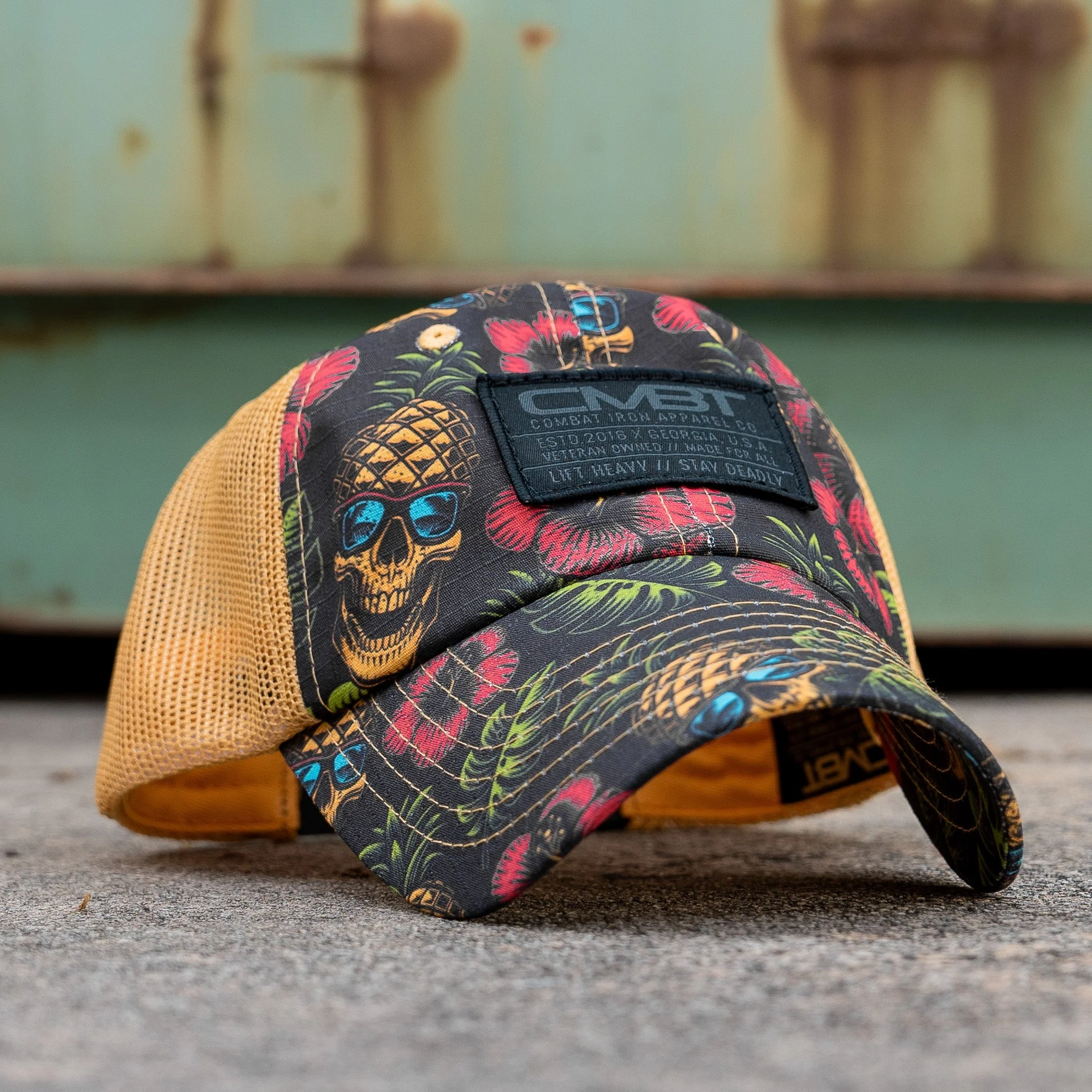 Branded CMBT Low Profile Ripstop Snapback Hat - Image 11
