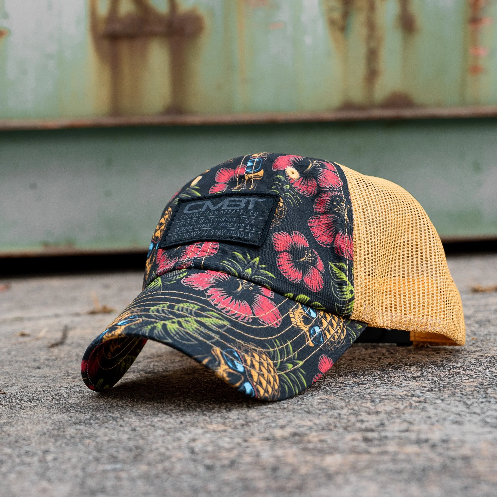 Branded CMBT Low Profile Ripstop Snapback Hat - Image 12