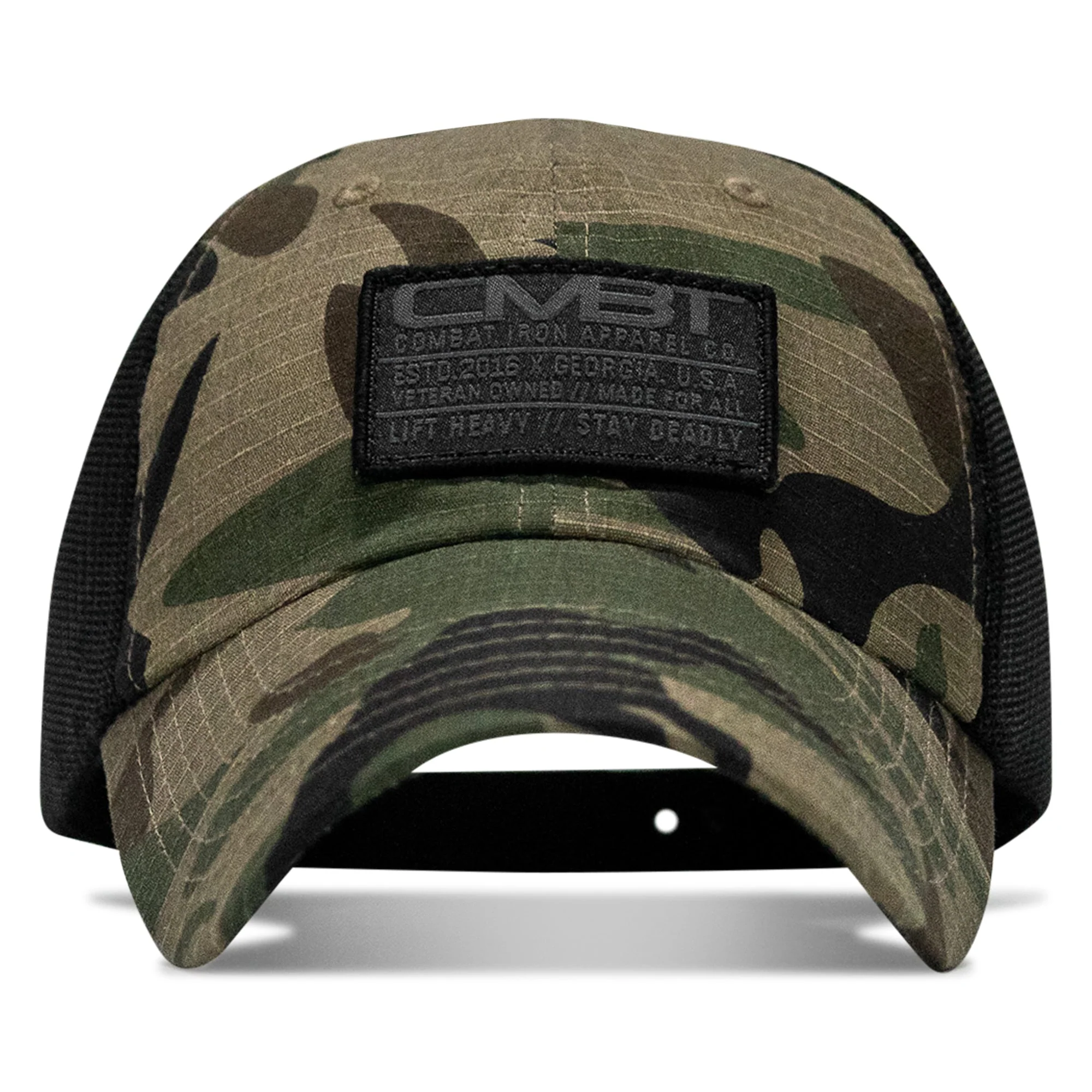 Branded CMBT Low Profile Ripstop Snapback Hat - Image 38
