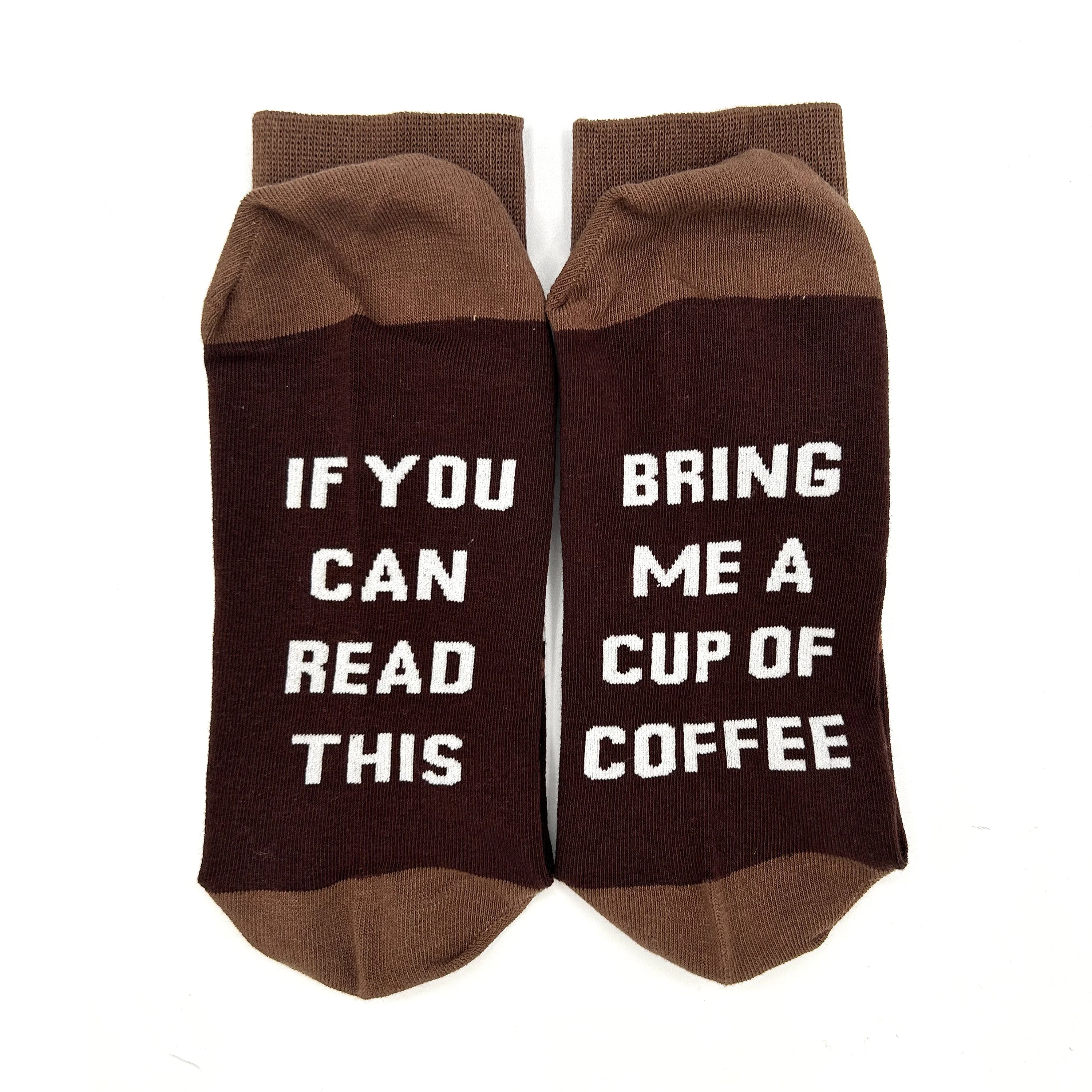 Bring Me A Cup Of Coffee Novelty Socks - Image 2