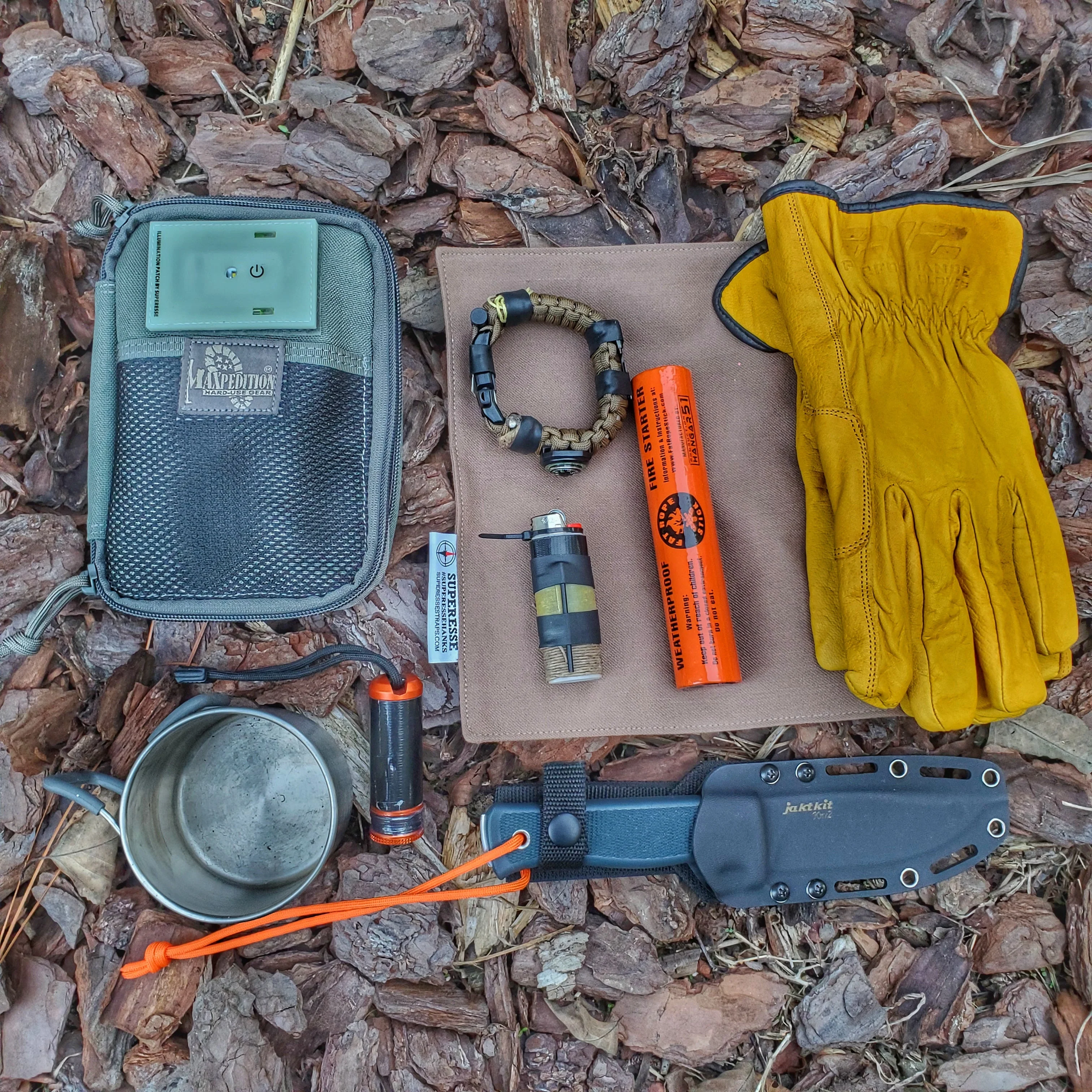Camp Rag - Burn Proof Work Cloth built from Durable Kevlar Fabric w/ Lanyard Grommet. - Image 33