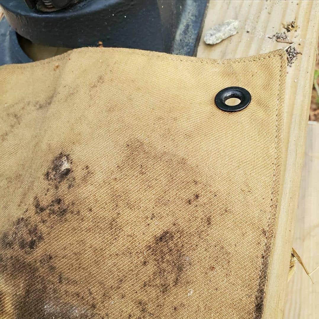 Camp Rag - Burn Proof Work Cloth built from Durable Kevlar Fabric w/ Lanyard Grommet. - Image 44