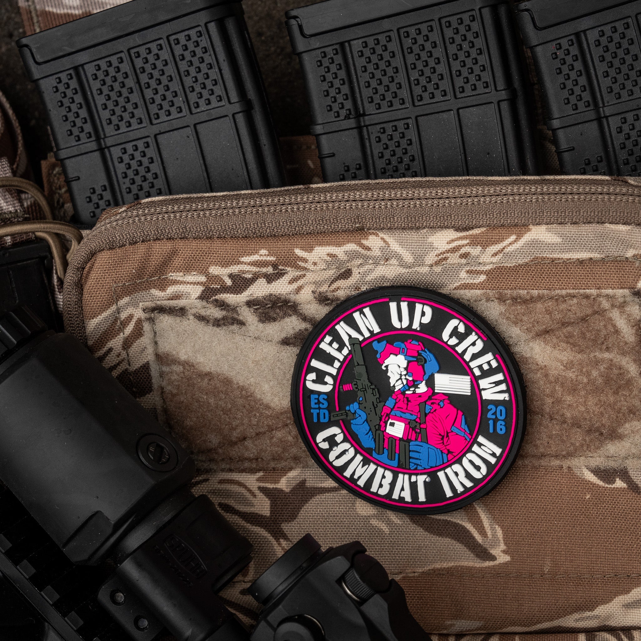 CLEAN UP CREW OPERATOR PVC PATCH - Image 3