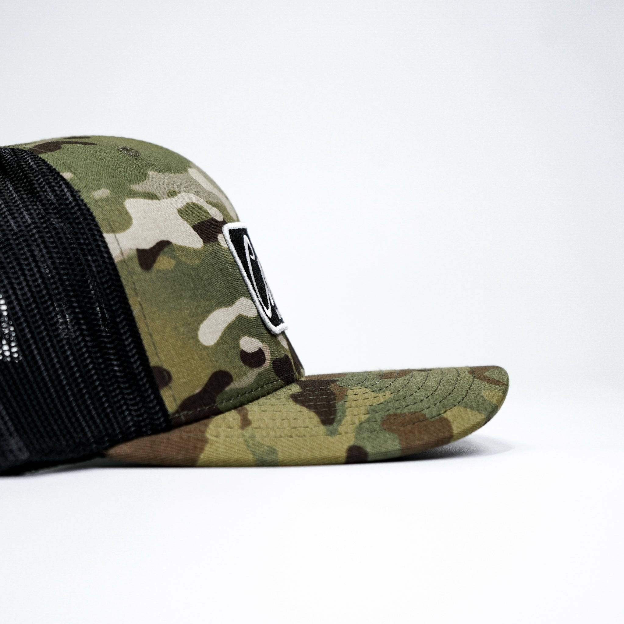 Combat Script Patch Mid-Profile Mesh Snapback Hat - Image 17