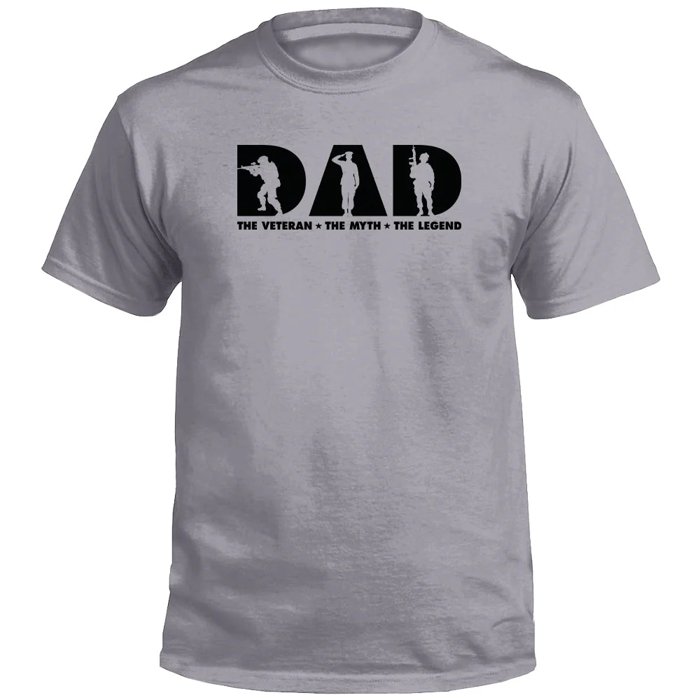 Dad The Veteran The Myth The Legend (Front)
