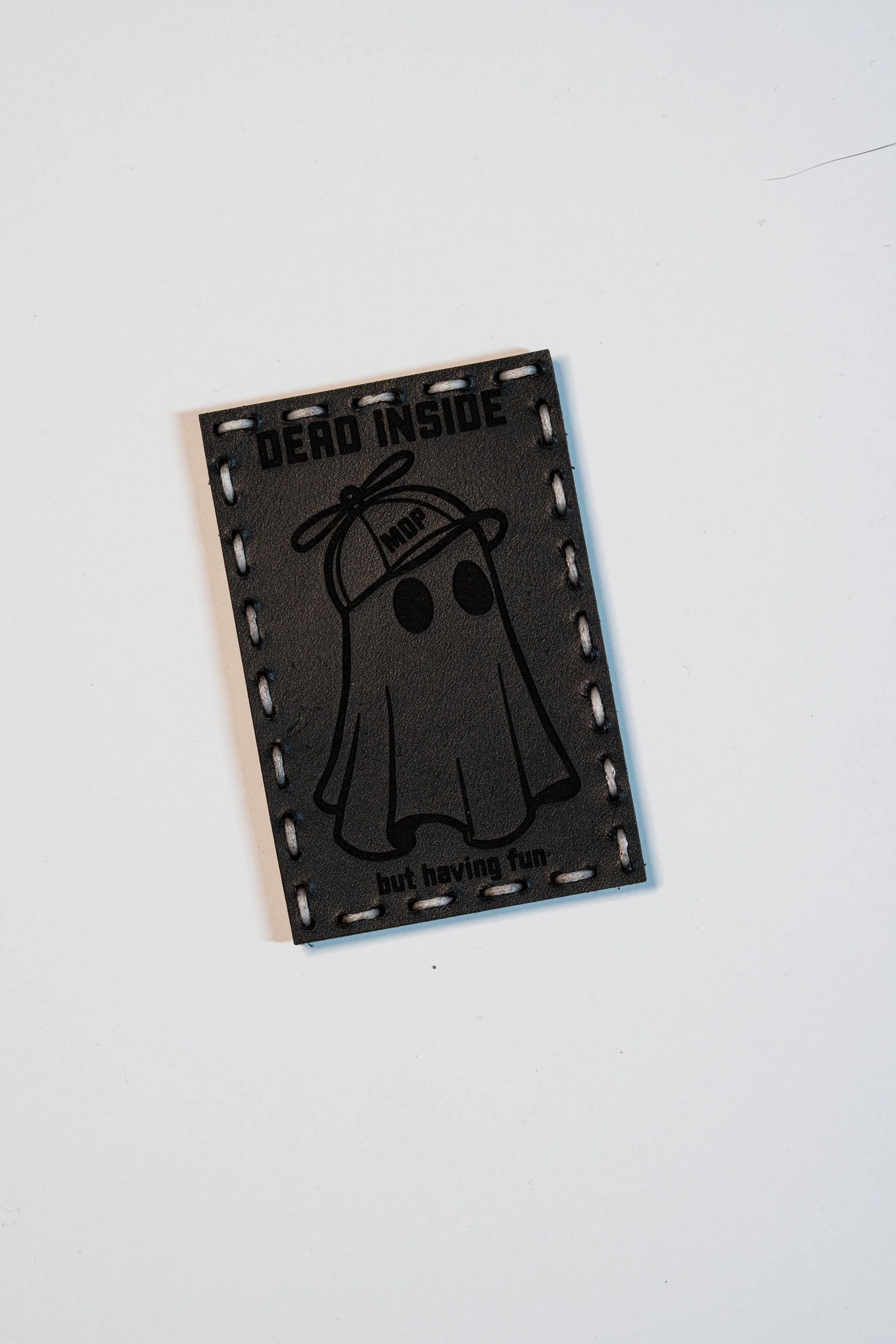 Dead Inside Leather Patch - Image 5