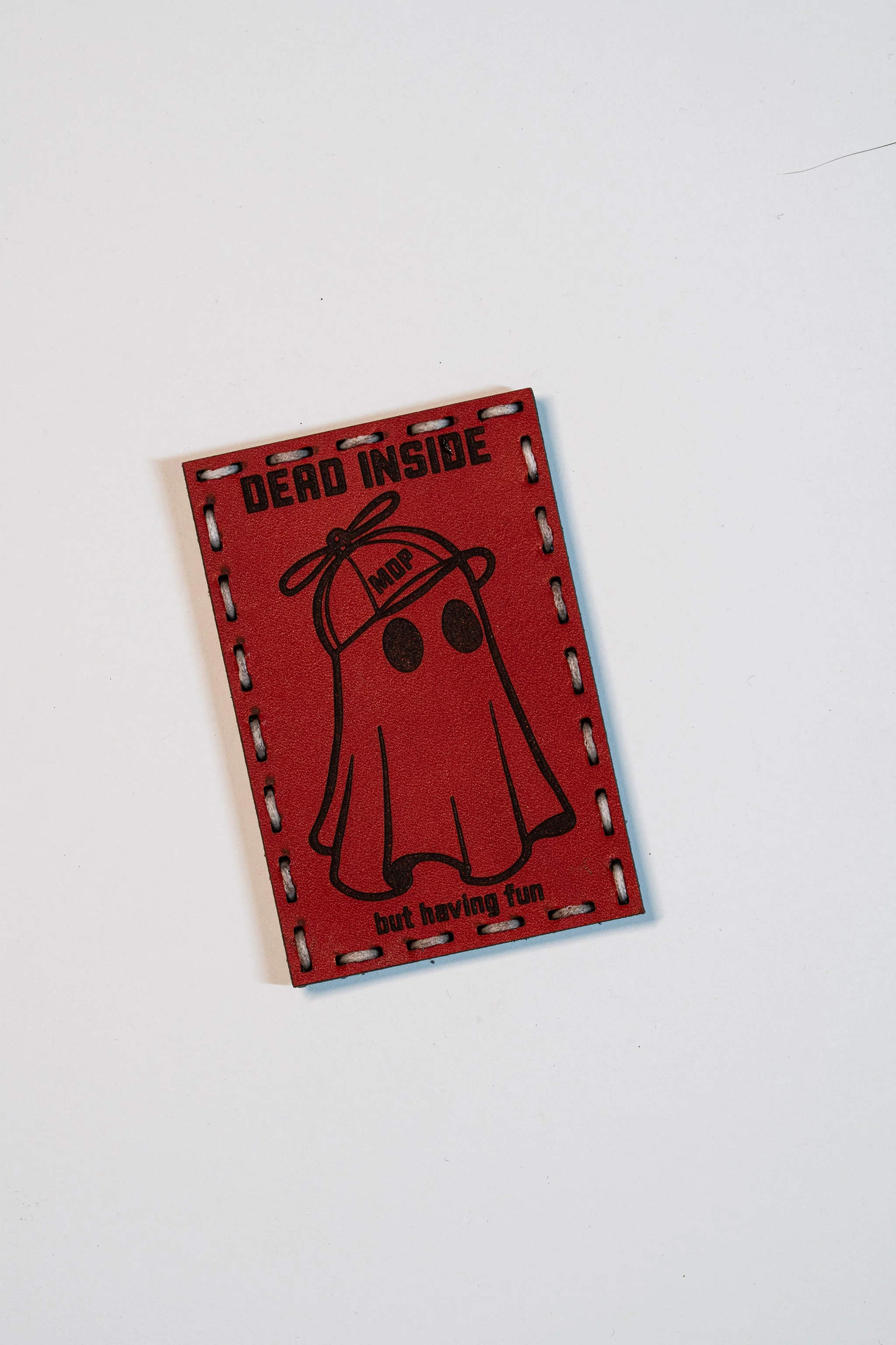 Dead Inside Leather Patch - Image 7