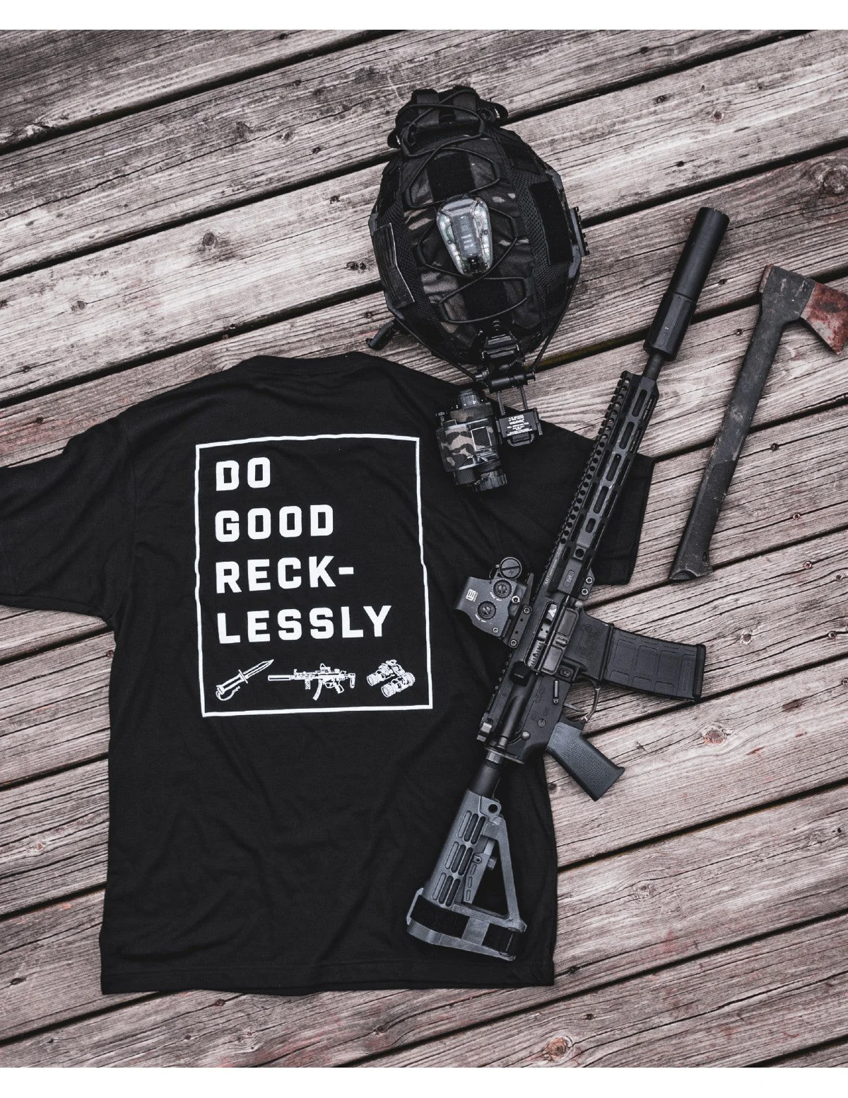 DO GOOD RECKLESSLY TEE - Image 4