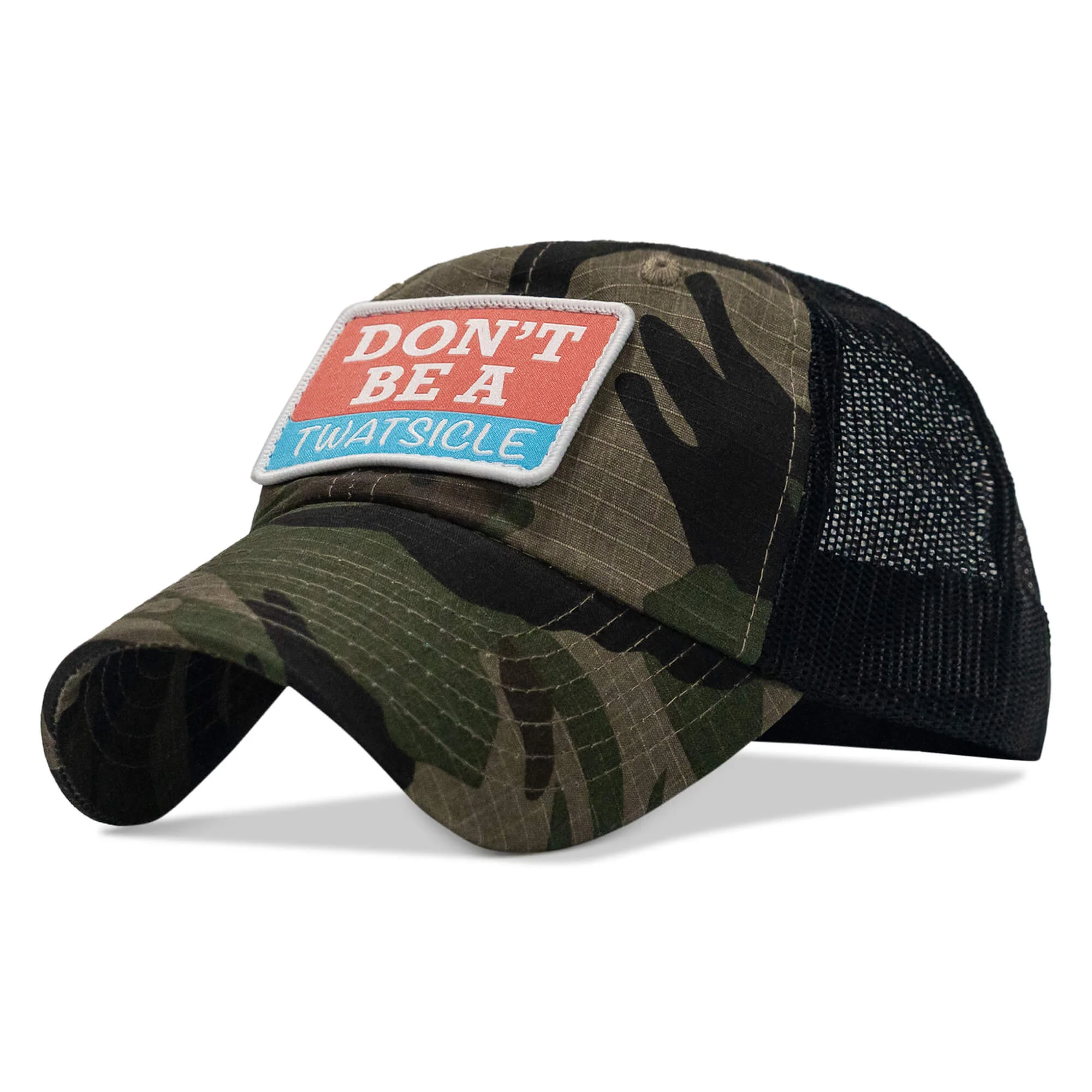 Don't Be A Twatsicle Patch Ripstop Hat - Image 3