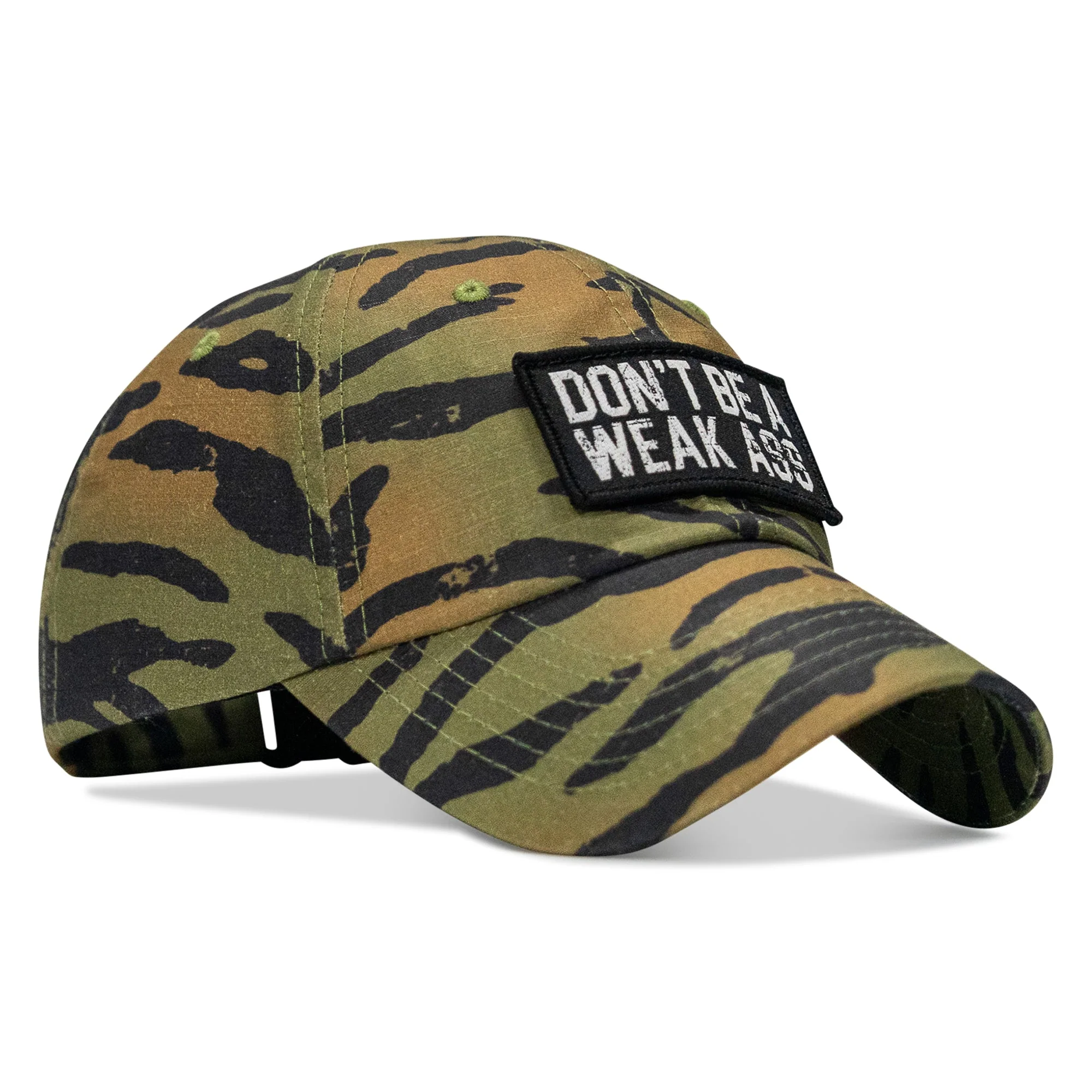 Don't Be A Weak Ass Patch Low Profile RipStop Hat - Image 3