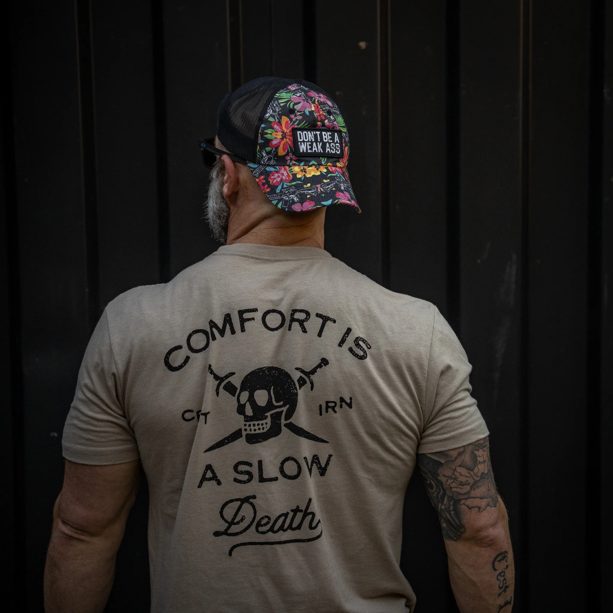 Don't Be A Weak Ass Patch Ripstop Snapback Hat - Image 10