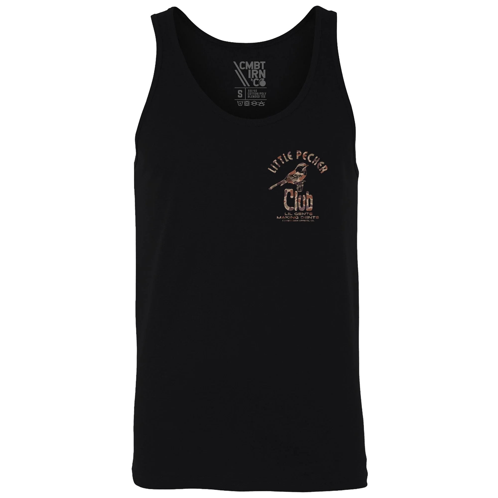 Duck Camo Little Pecker Men's Tank - Image 3
