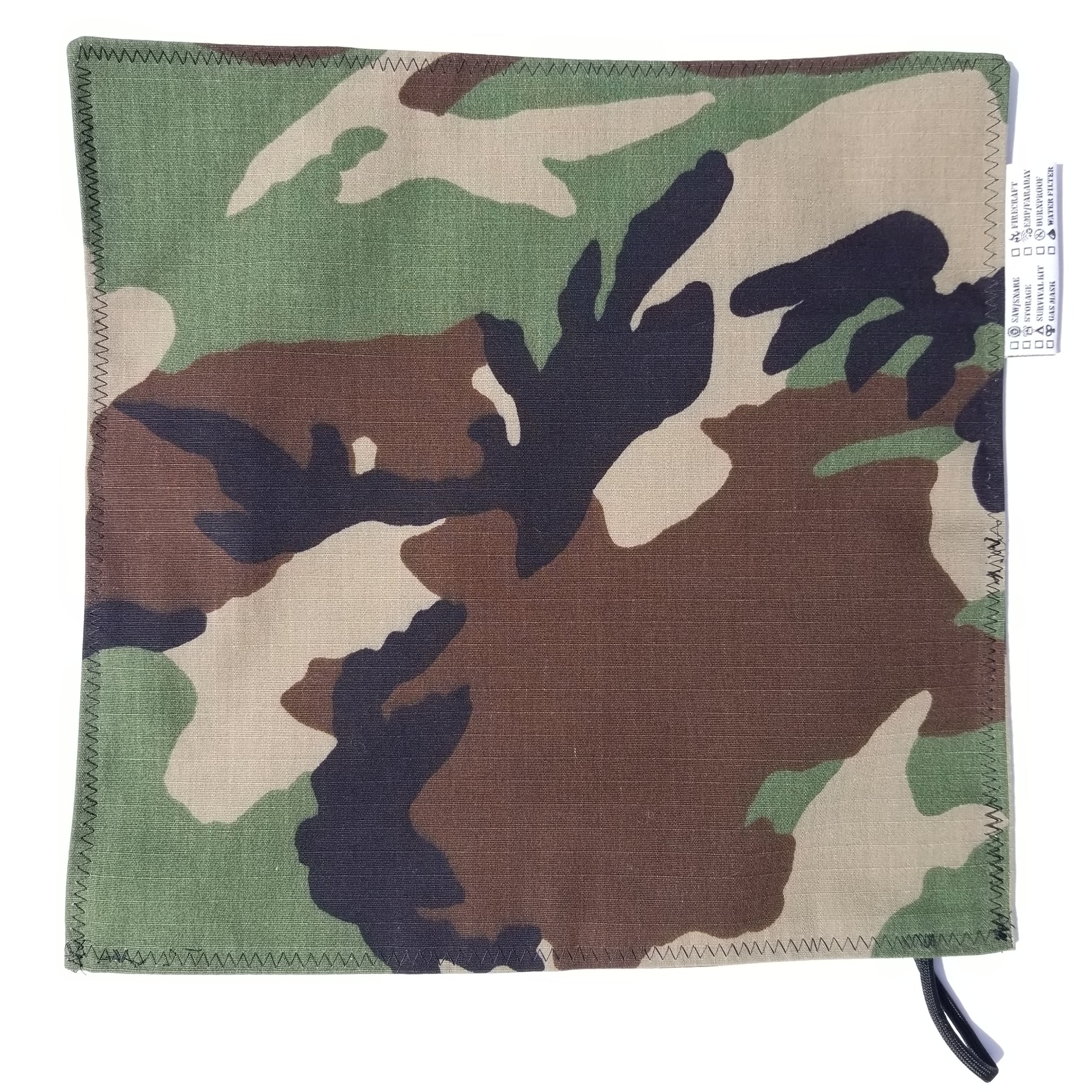 EDC Hank - Pocket Dump Storage Compartment Handkerchief. - Image 15