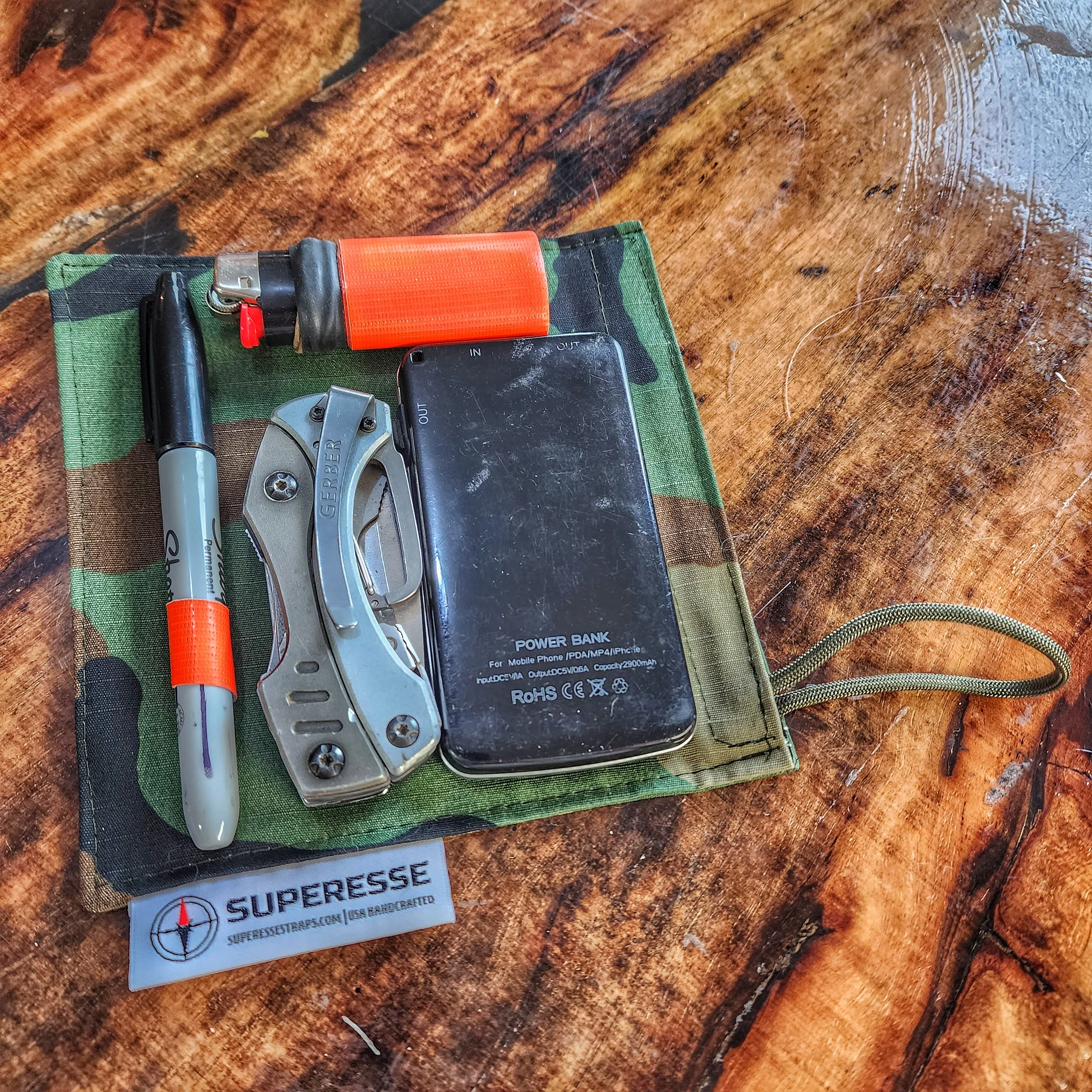 EDC Hank - Pocket Dump Storage Compartment Handkerchief. - Image 25