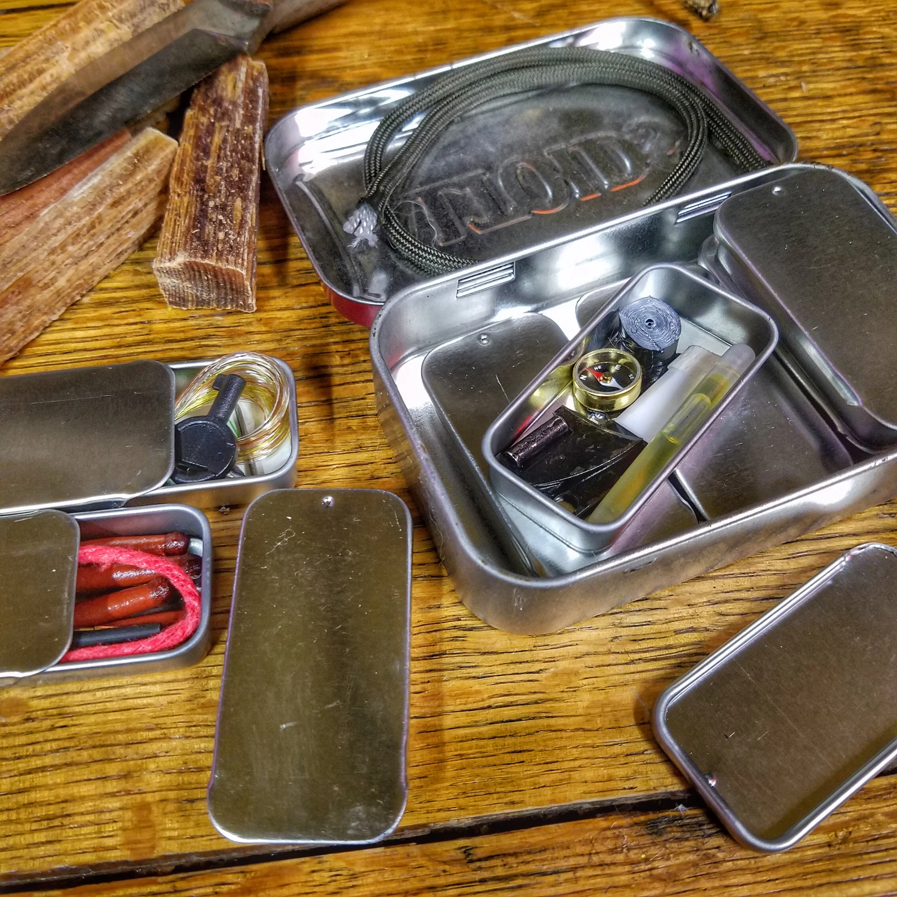 EDC Pocket Tin - Compartmentalized Survival Kits - Image 27