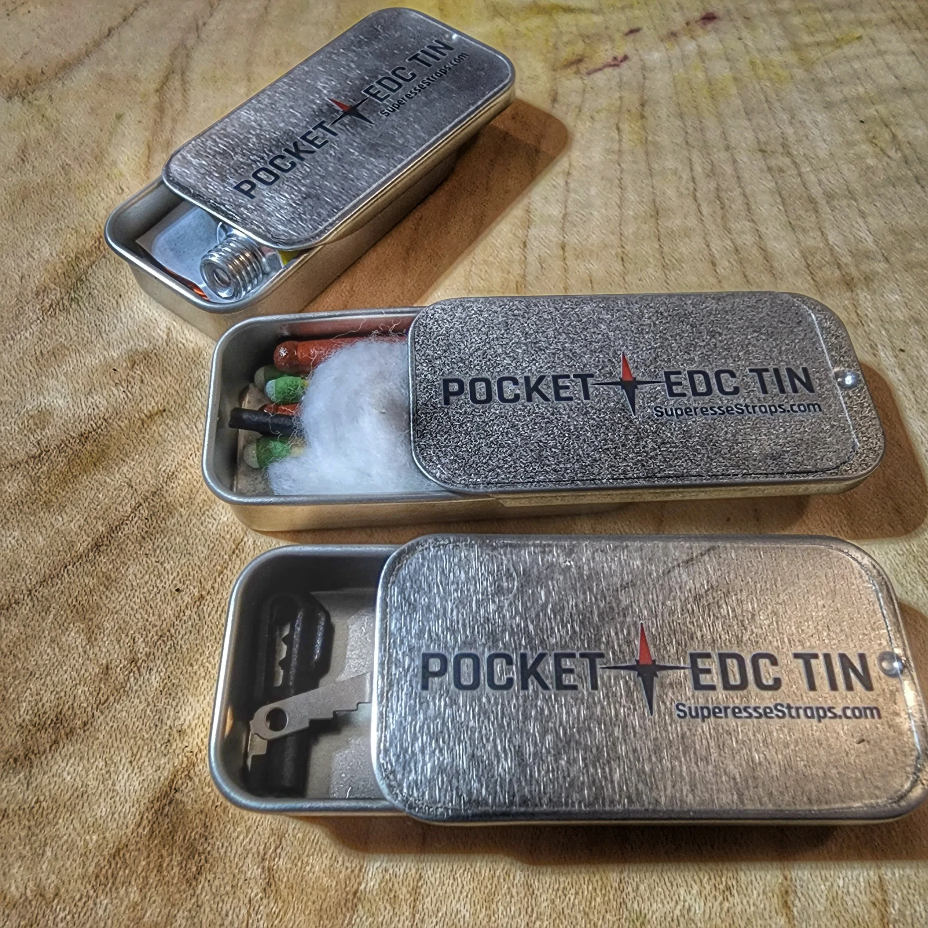 EDC Pocket Tin - Compartmentalized Survival Kits - Image 58