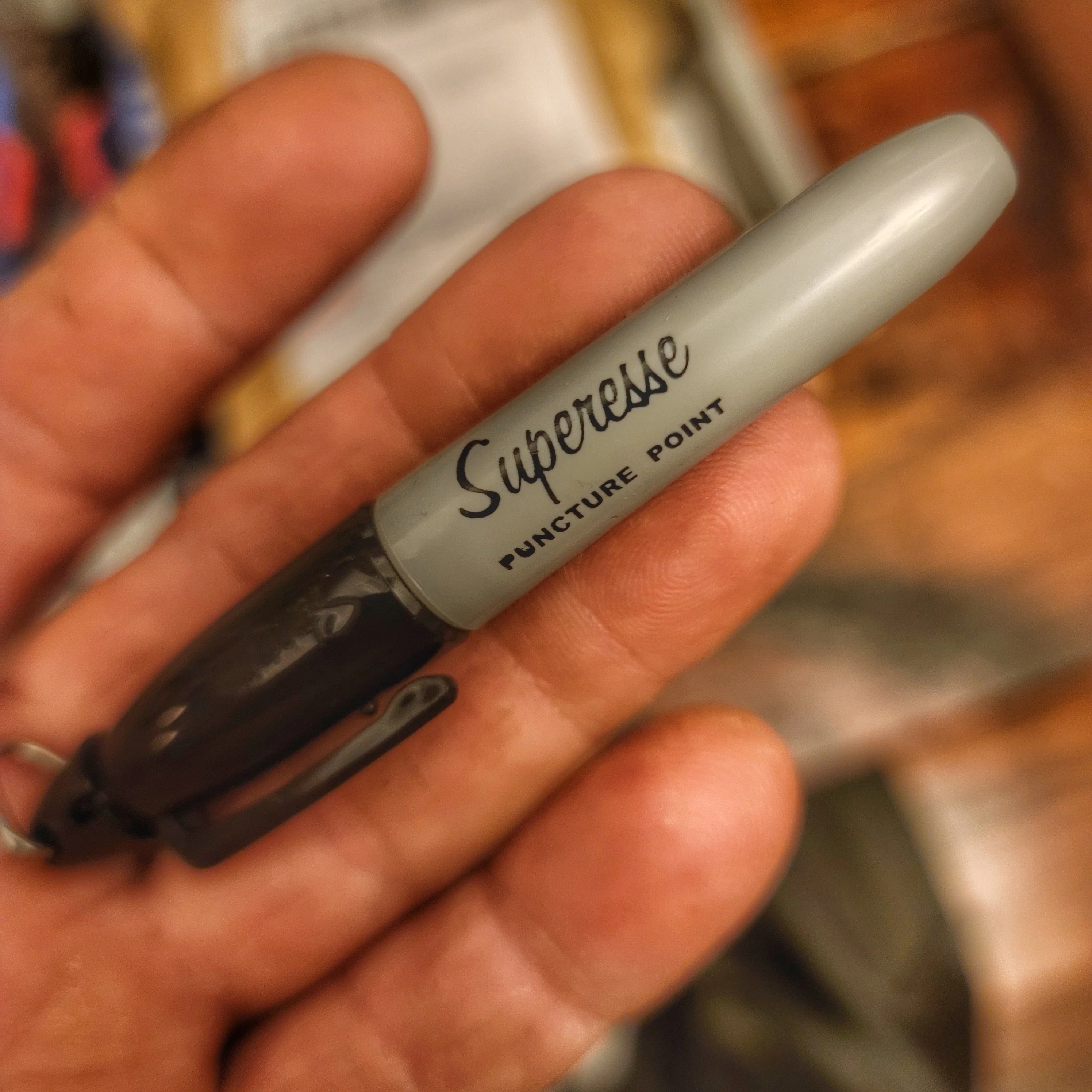 EDC Puncture Markers - Self Defense Marker and/or Grayman Sharpie - Image 45