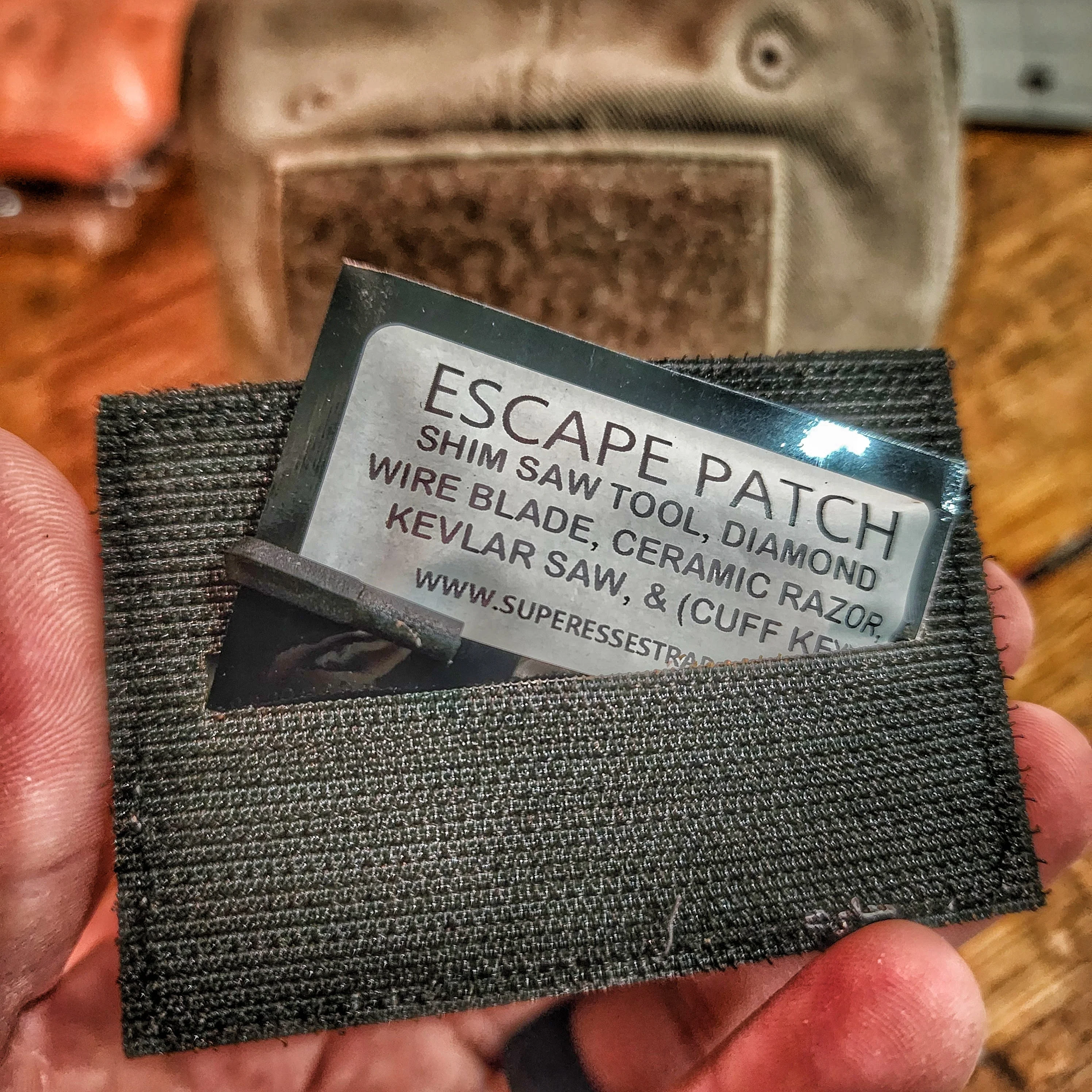 Escape Patch Kit - micro restraint defeat implements and detention evasion gear - Image 12