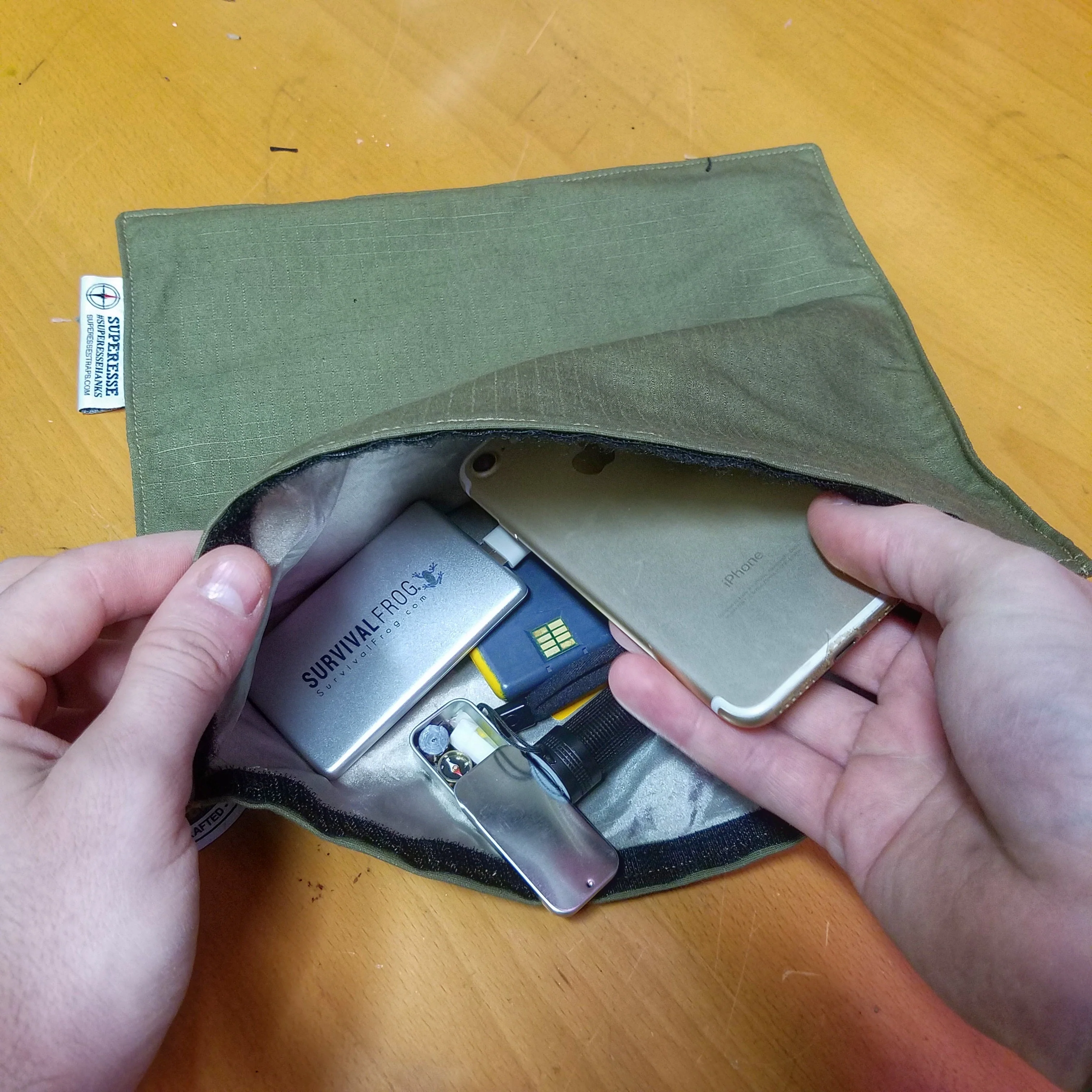 Faraday Hank - EMP/Radiation/RFID Resistant Handkerchief. - Image 4