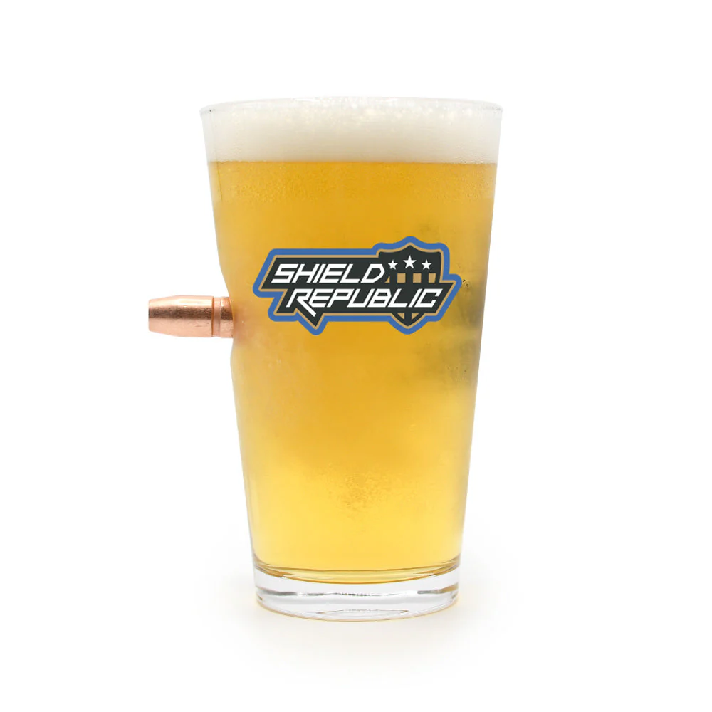 Father Figure - 50 Cal Pint Glass - Image 2