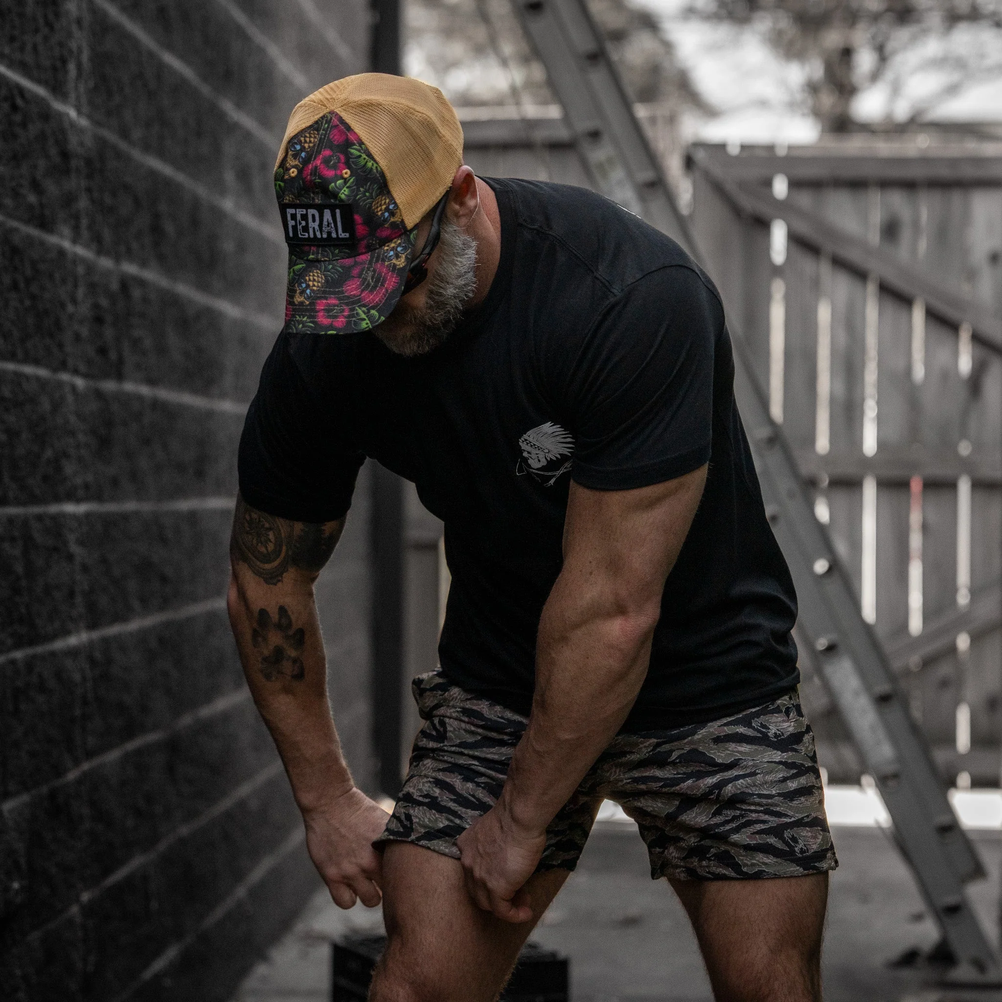 Feral Patch Low Profile RipStop Snapback Hat - Image 69