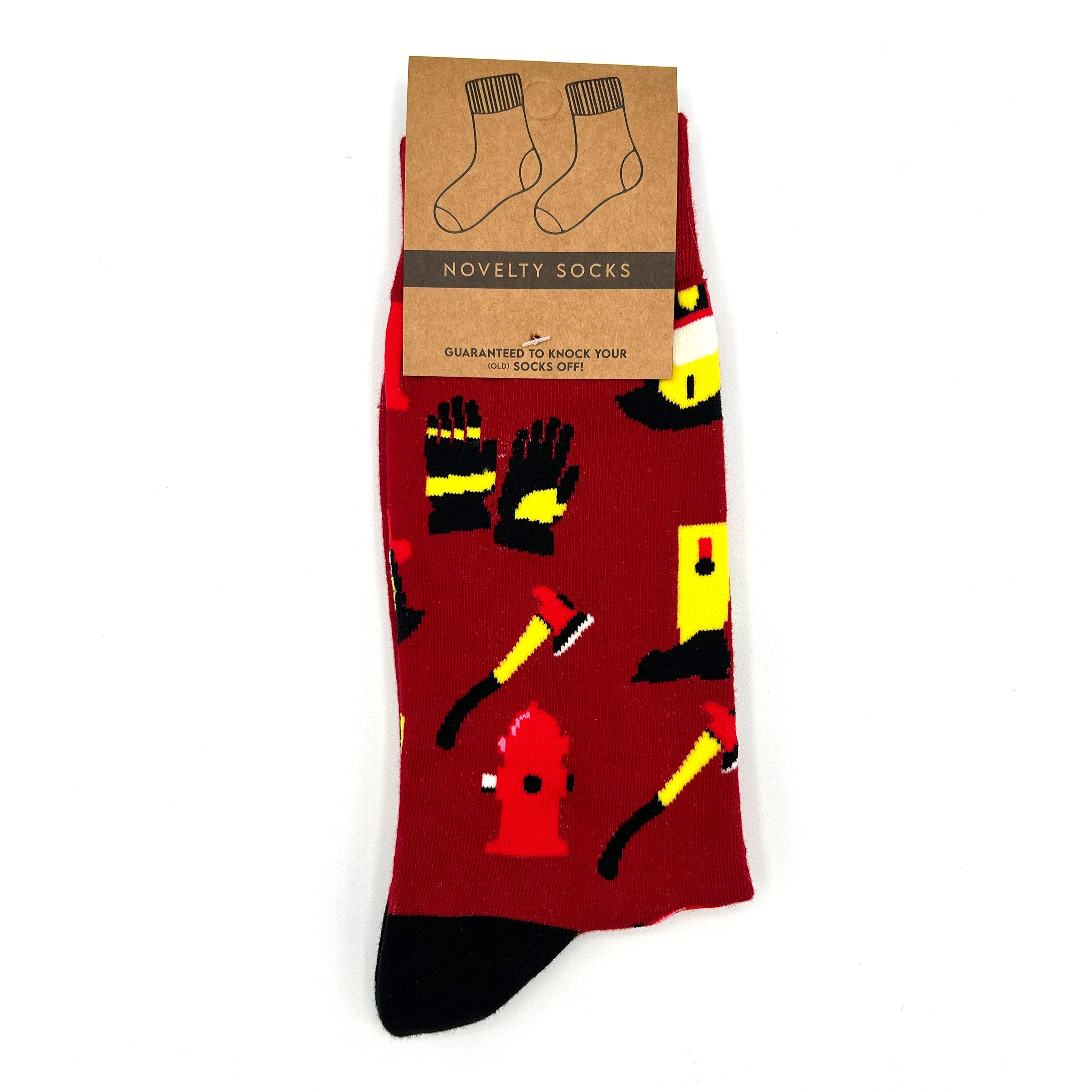 Firefighter Novelty Socks - Image 2