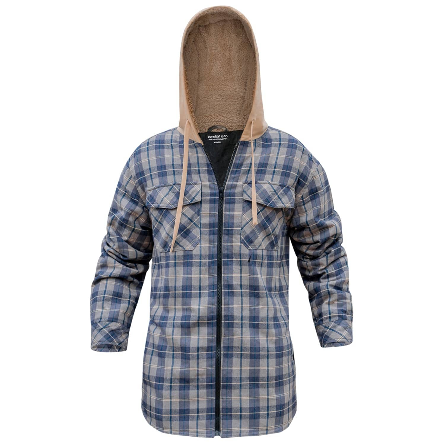 Frontier Zip Flannel with hood - Image 14