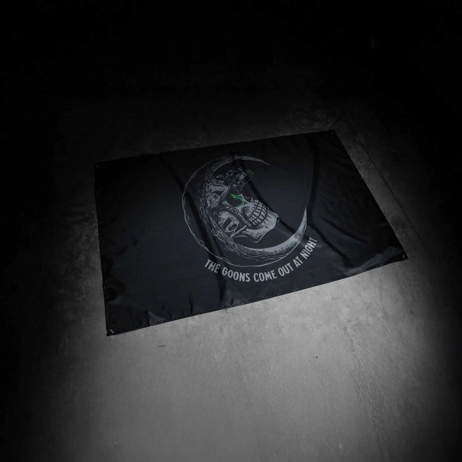 Goons Come Out At Night Gym Flag - Image 3